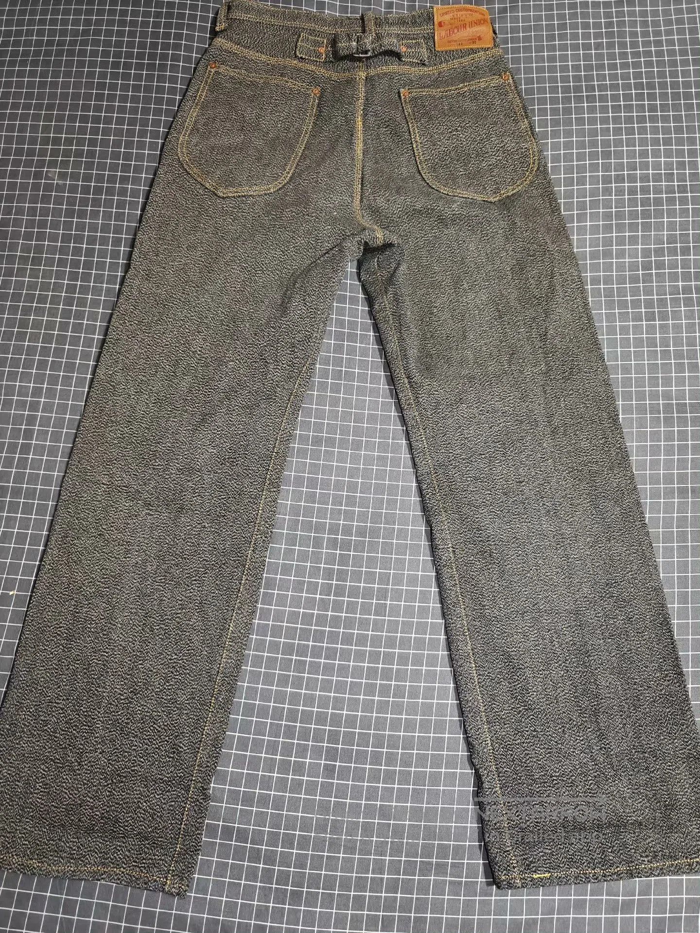Mastercraft Union Labour Union Vintage High-Waist Wide-Leg Pants. Size US 30 / EU 46 - 6 Thumbnail