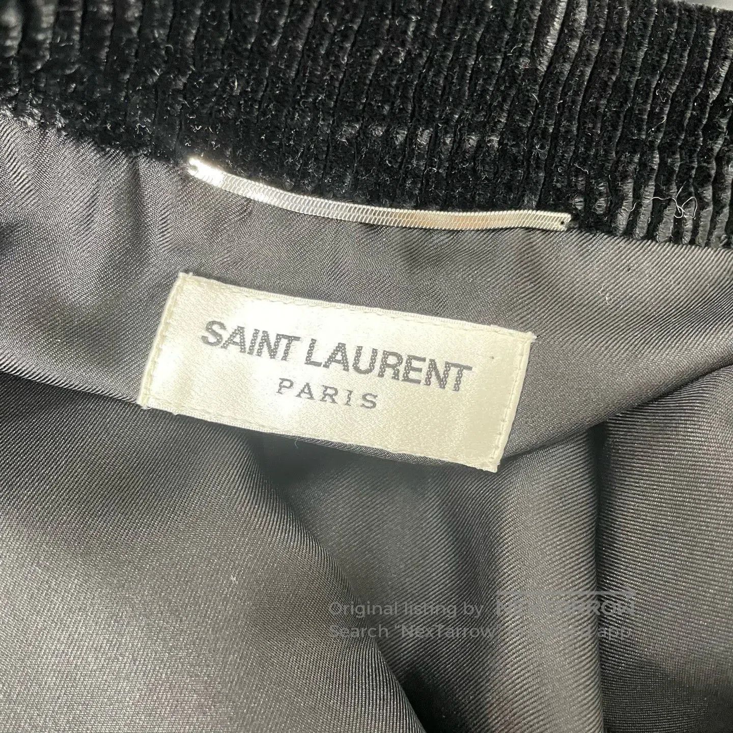 Saint Laurent Paris Saint Laurent 18SS Runway Velvet Jacket. Size US S / EU 44-46 / 1 - 4 Thumbnail