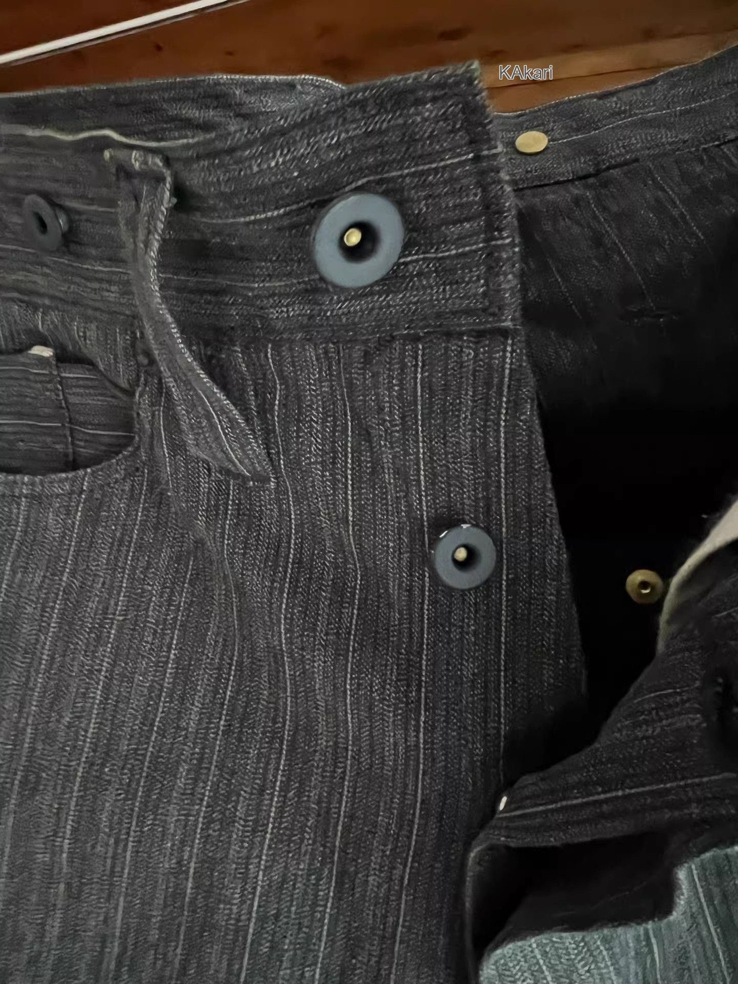 Nigel Cabourn Nigel Cabourn Suspender Stripe Tailored Pants Size US 32 / EU 48 - 5 Thumbnail