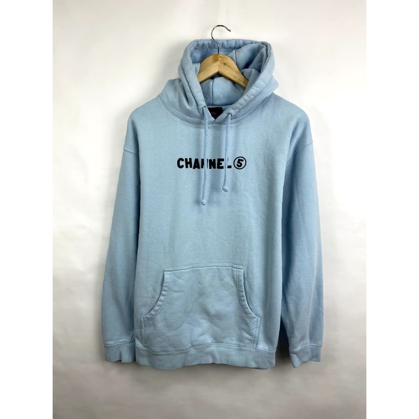 Vintage Nike All Gas No Brakes Channel 5 Independent Hoodie Retro Blue L Mens Regular Pullover Sweatshirt Size US L / EU 52-54 / 3 - 5 Thumbnail