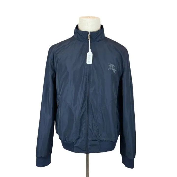 Burberry Embroidered Horse Zip-up Jacket