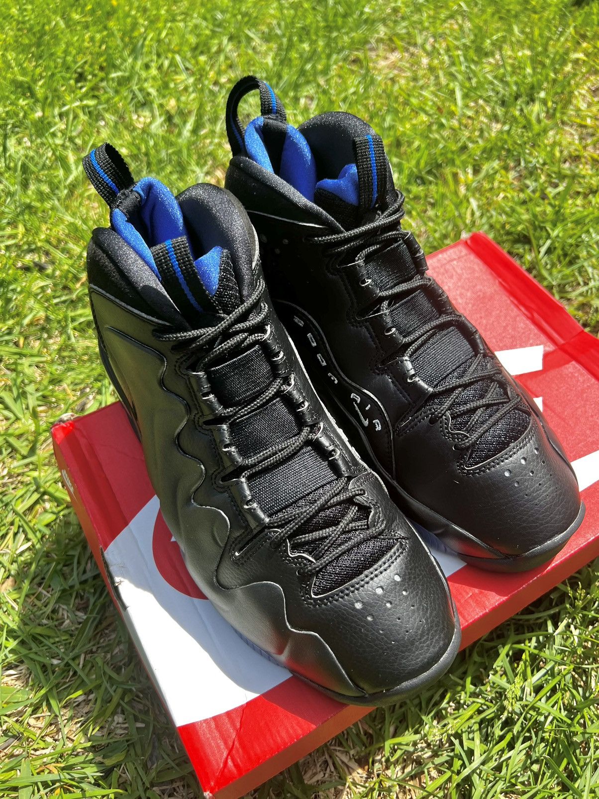 Nike CLEAN Nike Air Penny III 3 Black Royal size 9 Mens shoes Size US 9 / EU 42 - 3 Thumbnail