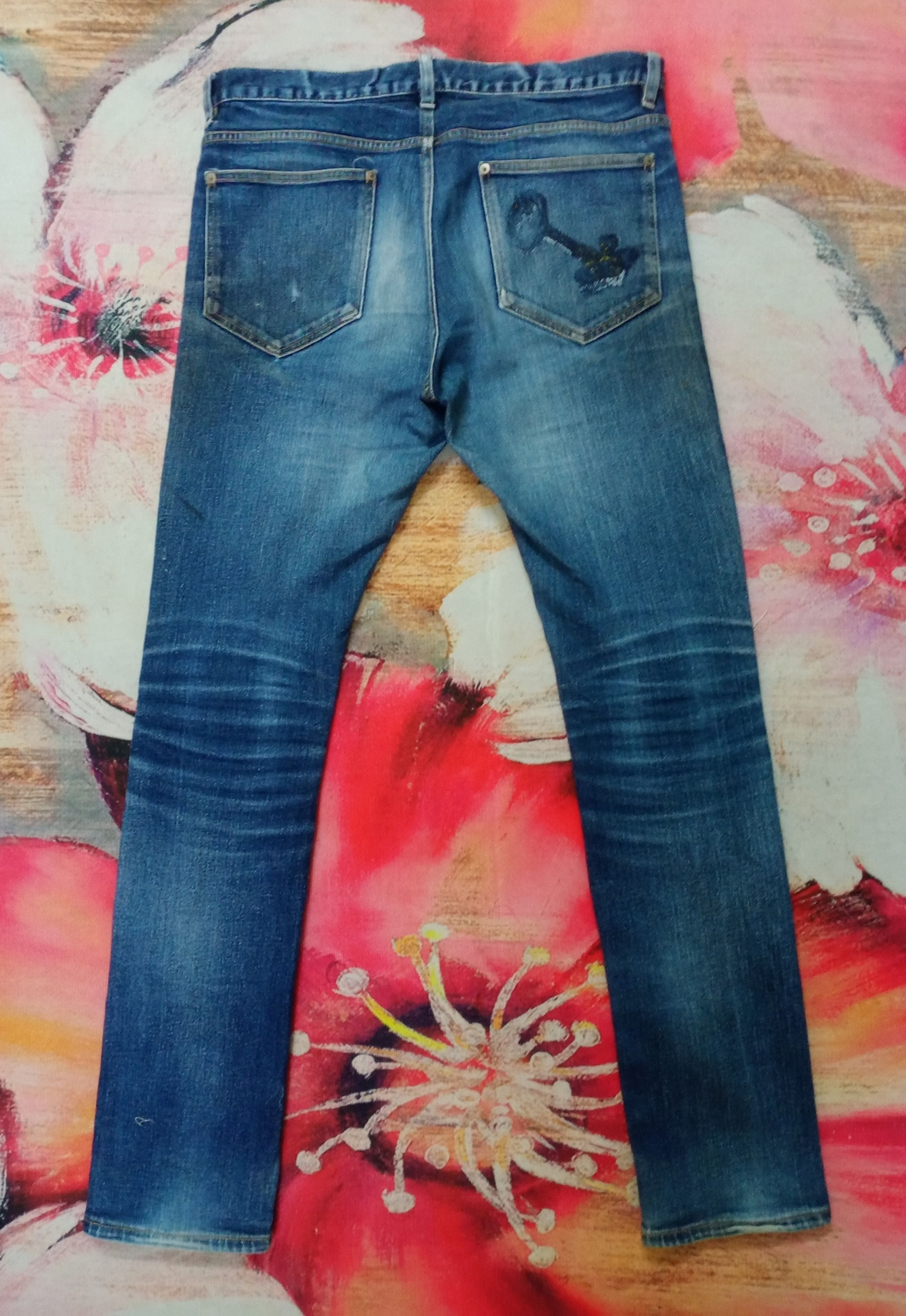 Vivienne Westwood Rare Vivienne Westwood Man Distressed Skinny Jeans Size US 34 / EU 50 - 3 Thumbnail