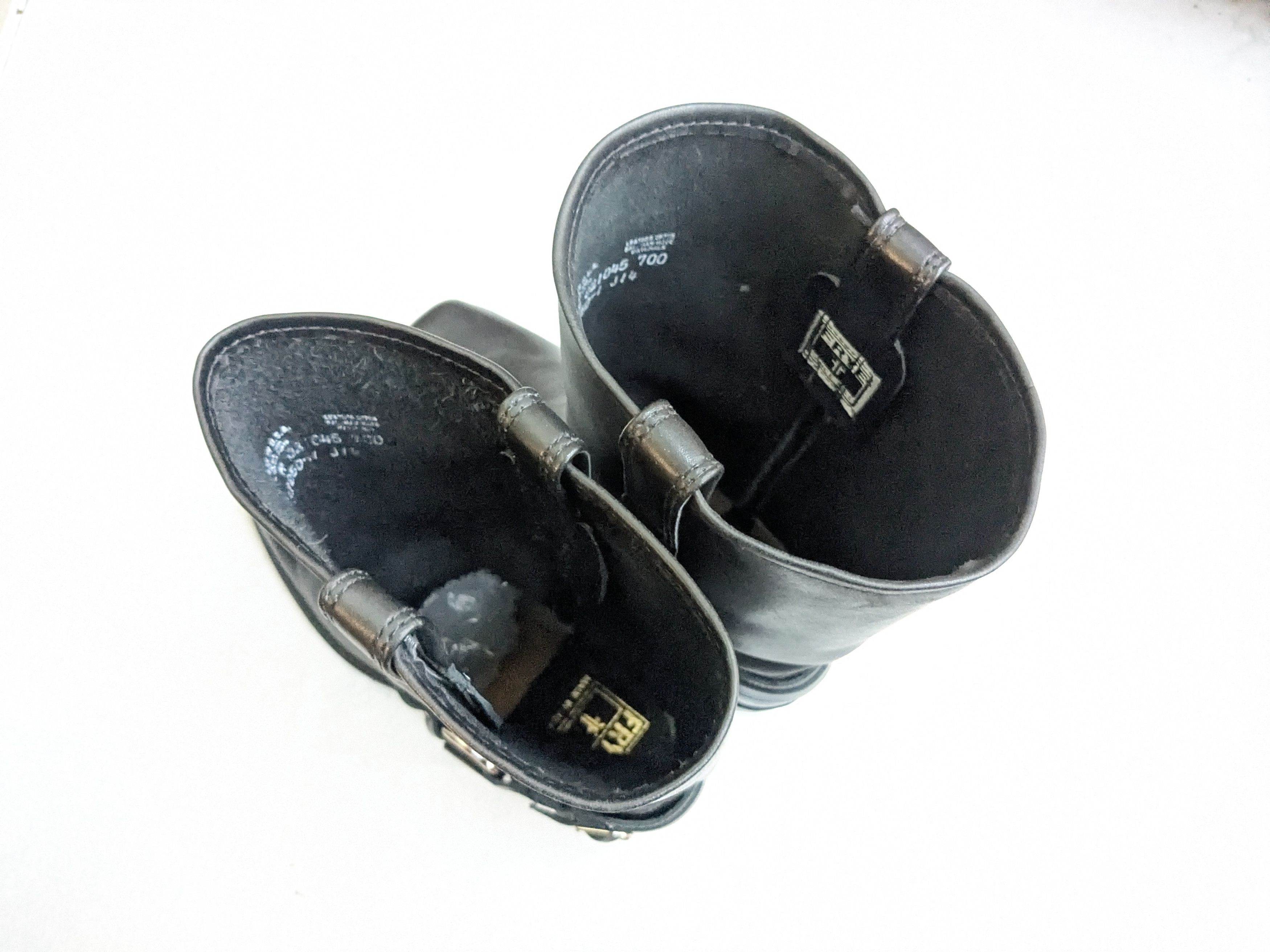 Frye Frye Harness Boots Black Leather 11 M Biker Size US 11 / EU 44 - 16 Thumbnail
