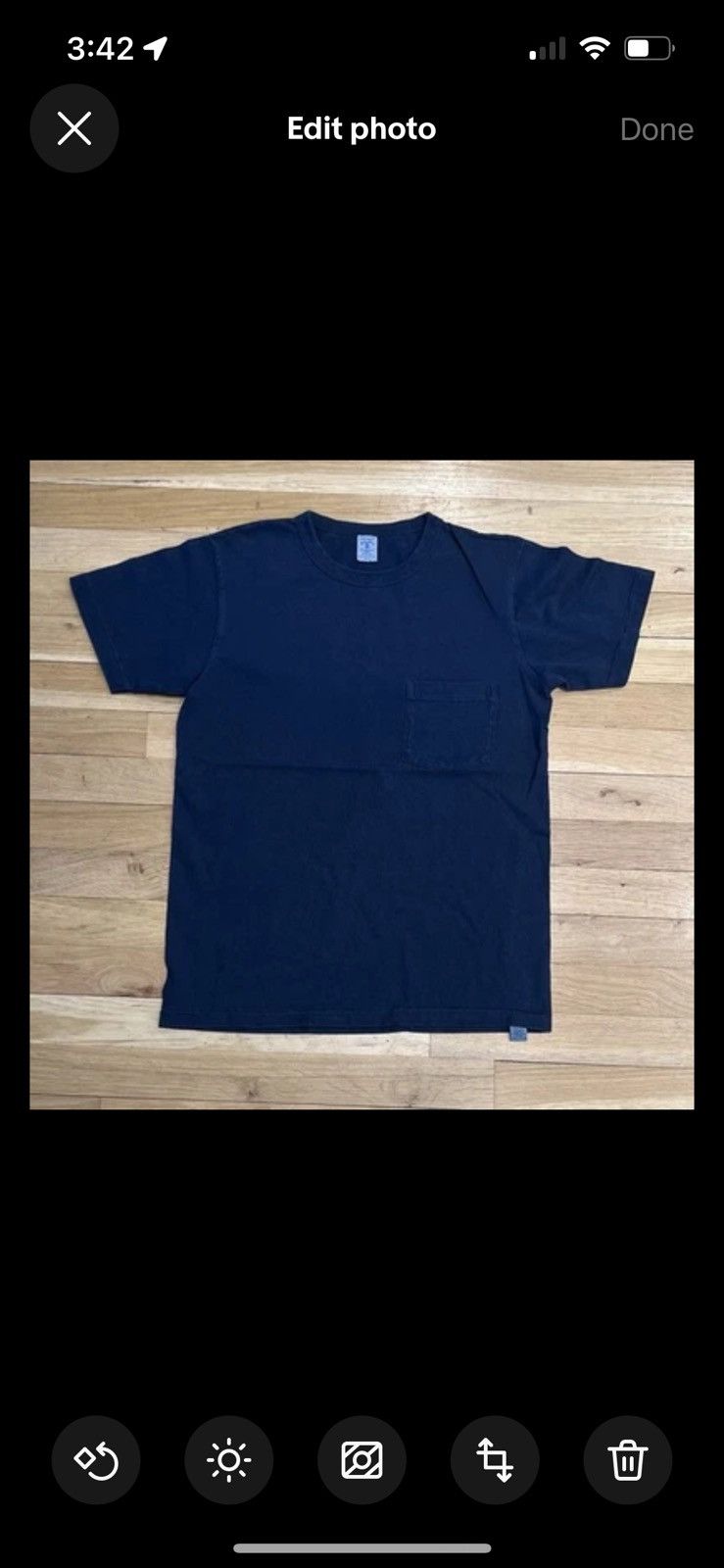 Velva Sheen VelvaSheen Pigment Dyed Crew Pocket Tee Bundle, 3 Shirts Size US M / EU 48-50 / 2 - 2 Thumbnail