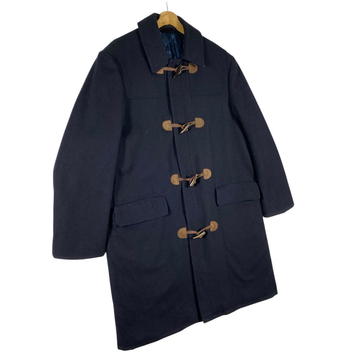 Polo Ralph Lauren × RRL Ralph Lauren × Ralph Lauren Vintage Ralph Lauren Wool Hoodie Toggle Coat L/XL Size Size L / US 10 / IT 46 - 3 Thumbnail