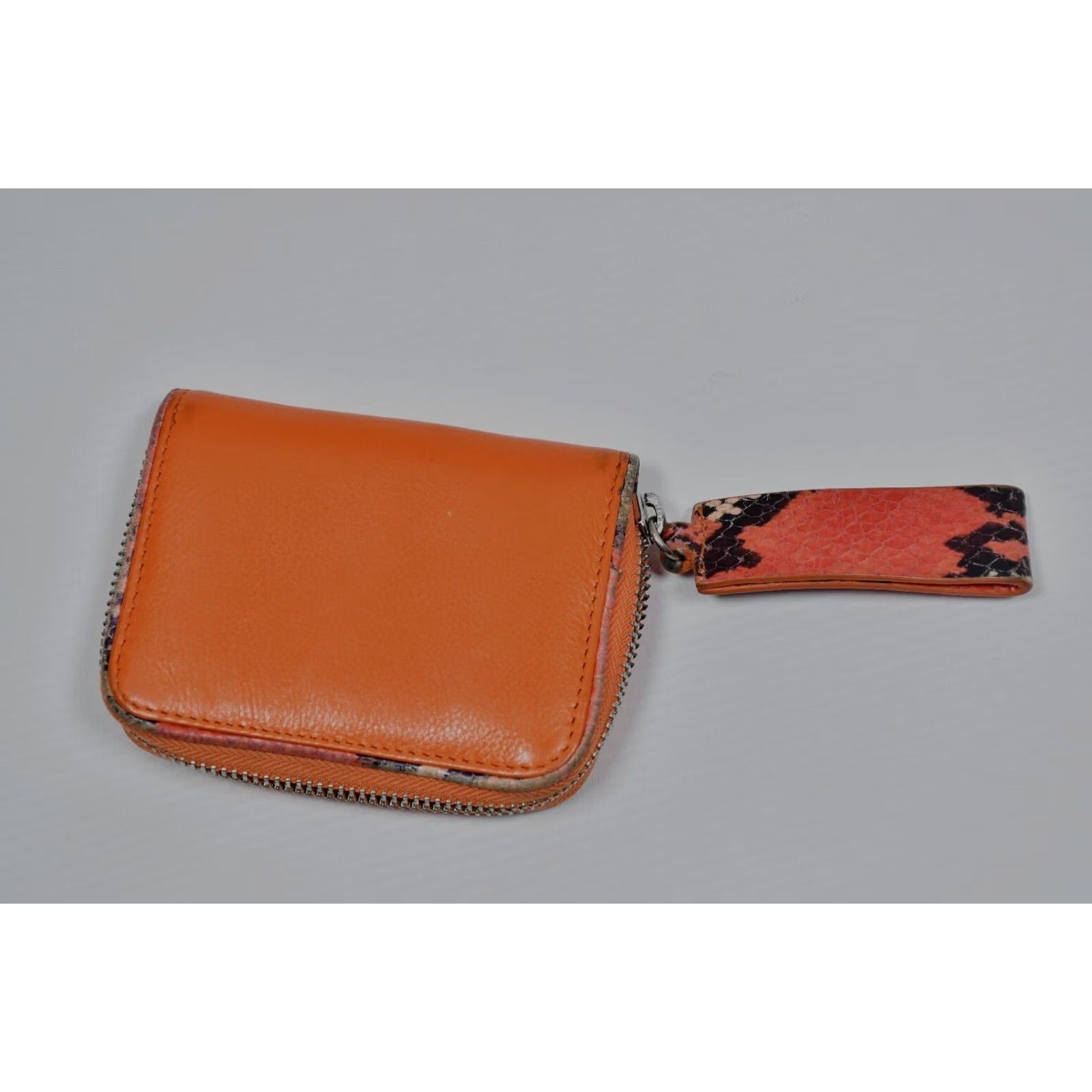 Zadig & Voltaire Zadig Voltaire Mini Zv Leather Orange Wallet Size ONE SIZE - 4 Thumbnail