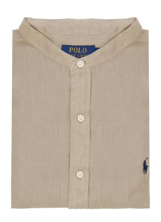 Ralph Lauren RALPH LAUREN Men Long Tops 710968925 004 Beige Size US XL / EU 56 / 4 - 1 Thumbnail