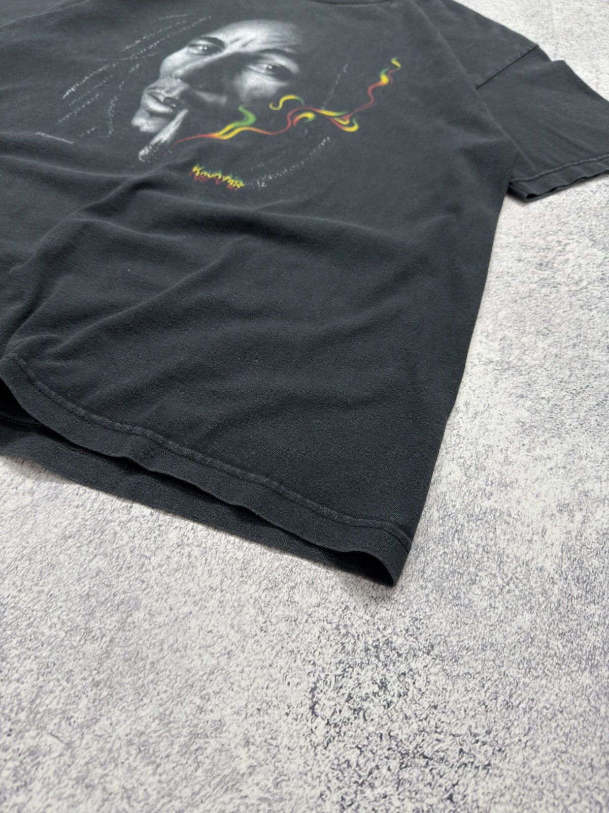 Zion Rootswear VINTAGE ZION ROOTSWEAR BOB MARLEY 2007 RASTAMAN T-SHIRT TEE Size US XL / EU 56 / 4 - 3 Thumbnail
