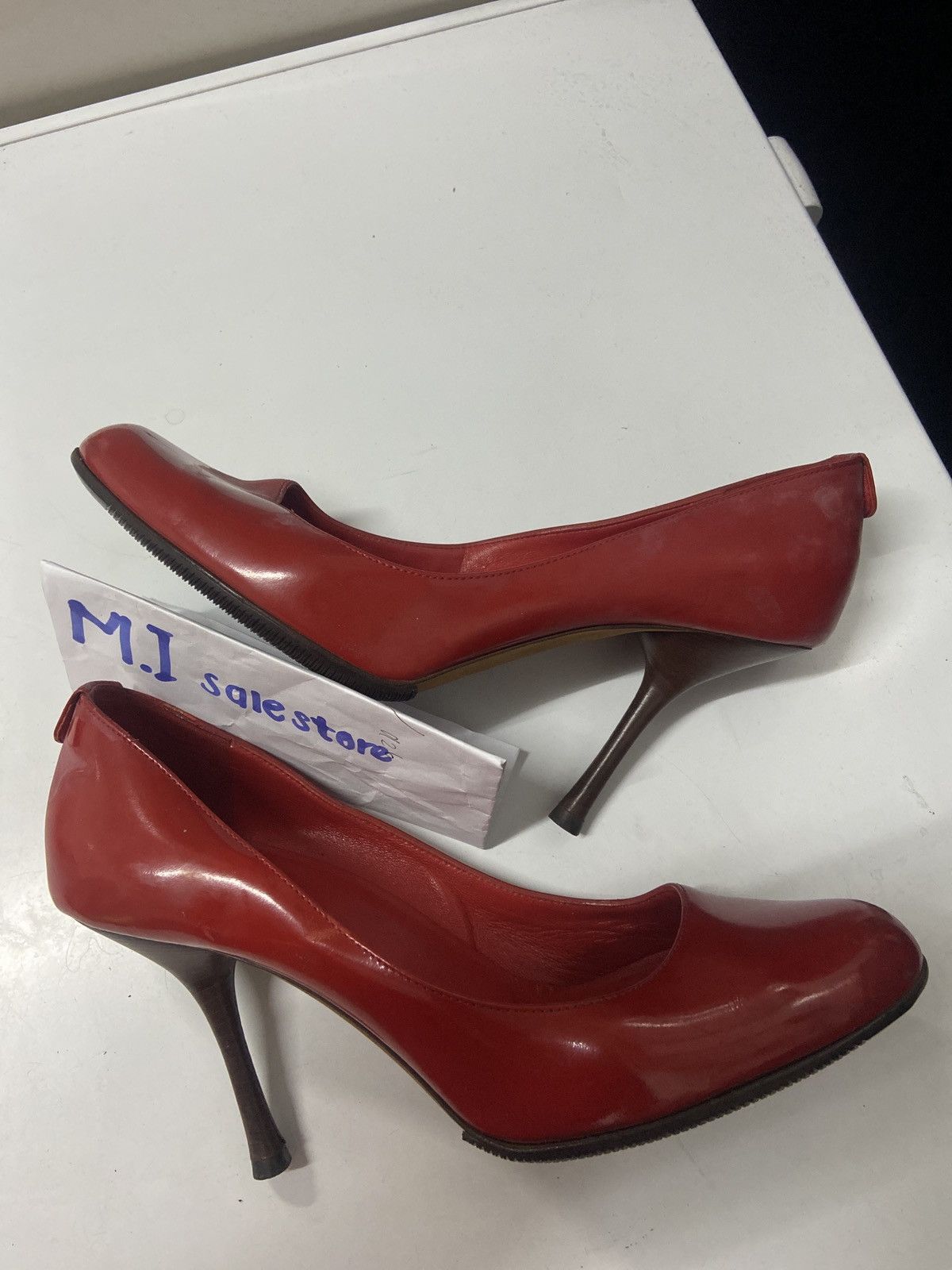 Gucci AUTHENTIC GUCCI HEELS REDCHERRY Size US 8 / IT 38 - 3 Thumbnail