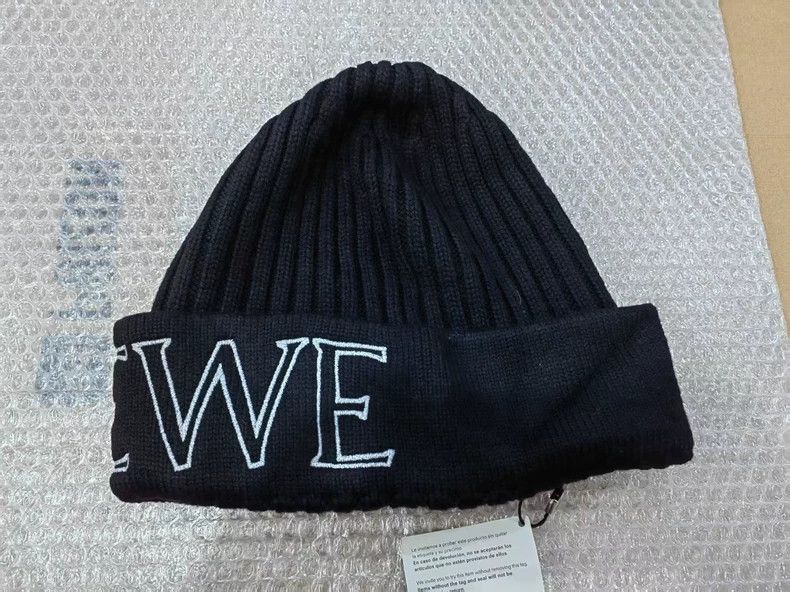 Loewe LOEWE Ribbed knitted wool beanie Size ONE SIZE - 3 Thumbnail