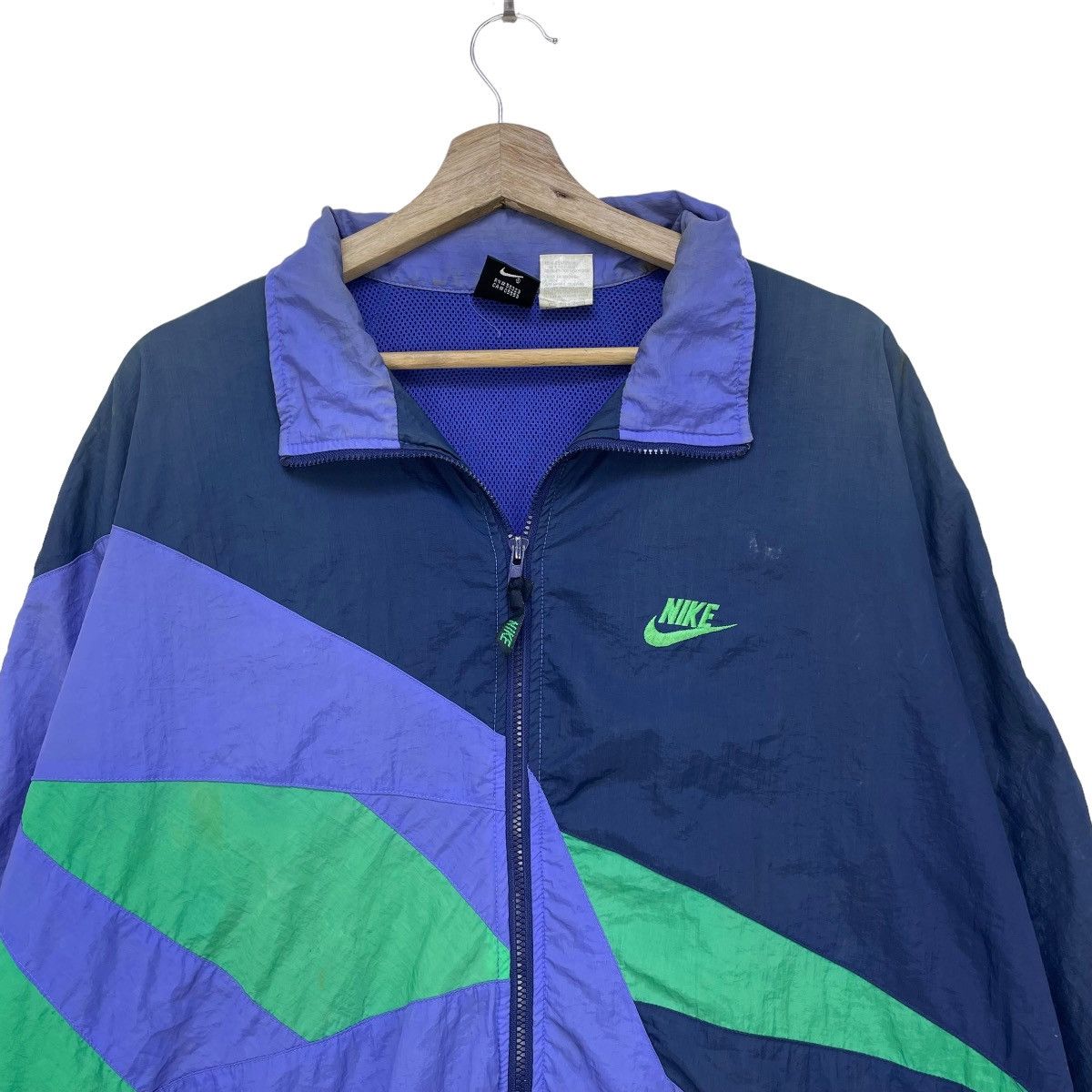 Nike 🔥Vintage Nike Light Jacket Size US L / EU 52-54 / 3 - 3 Thumbnail