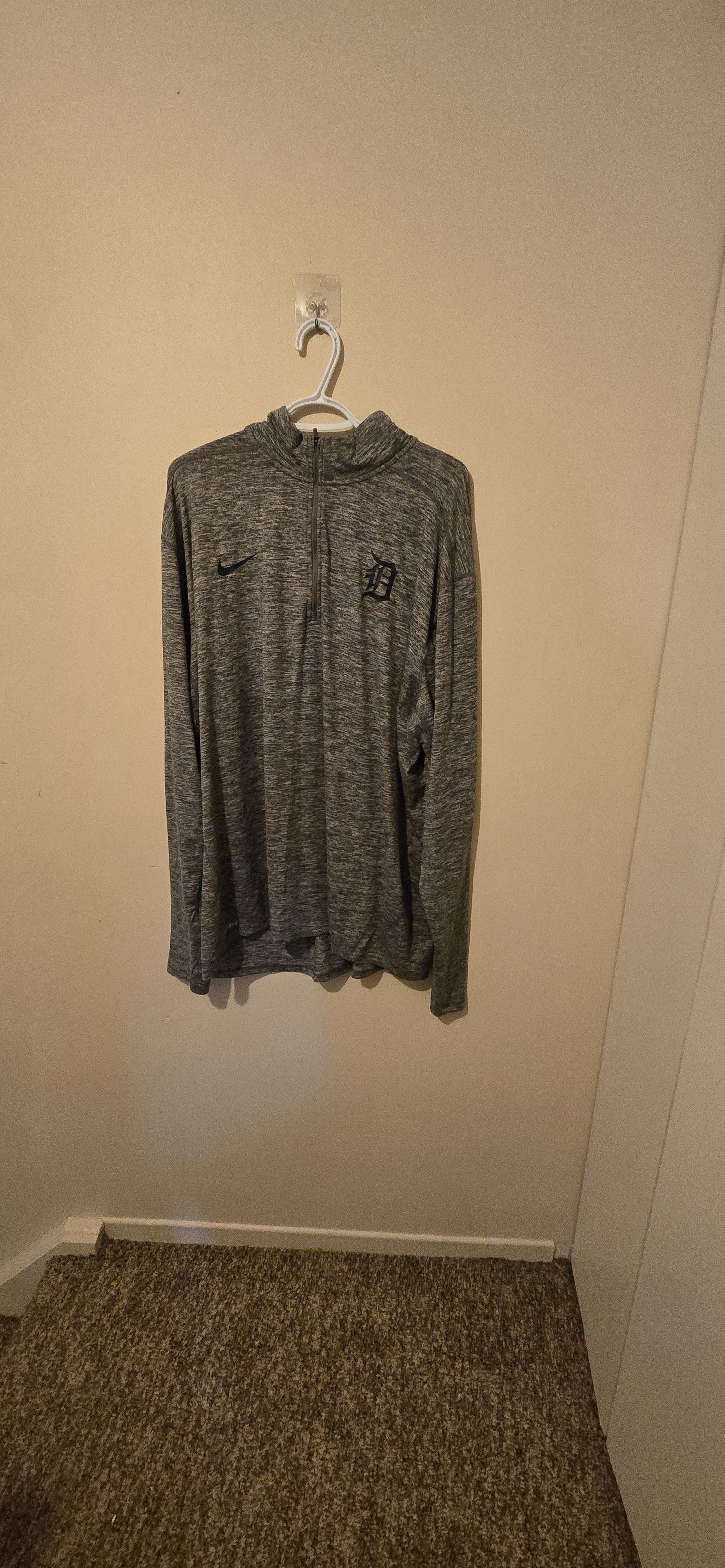 Nike Nike dry fit long sleeve Detroit Tigers shirt Size US XXL / EU 58 / 5 - 2 Thumbnail