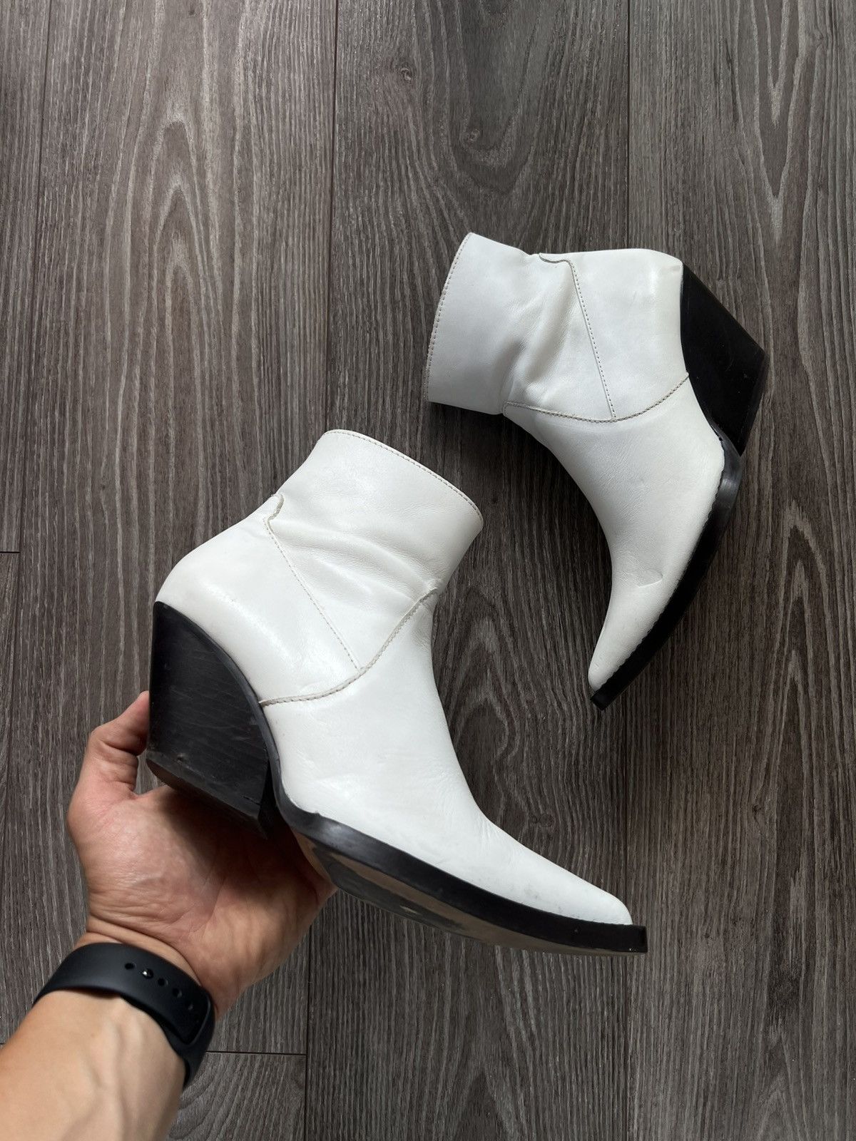 Zara Avant Garde Y2k Leather Opium Archival Zara Woman Boots Size US 6 / IT 36 - 8 Thumbnail
