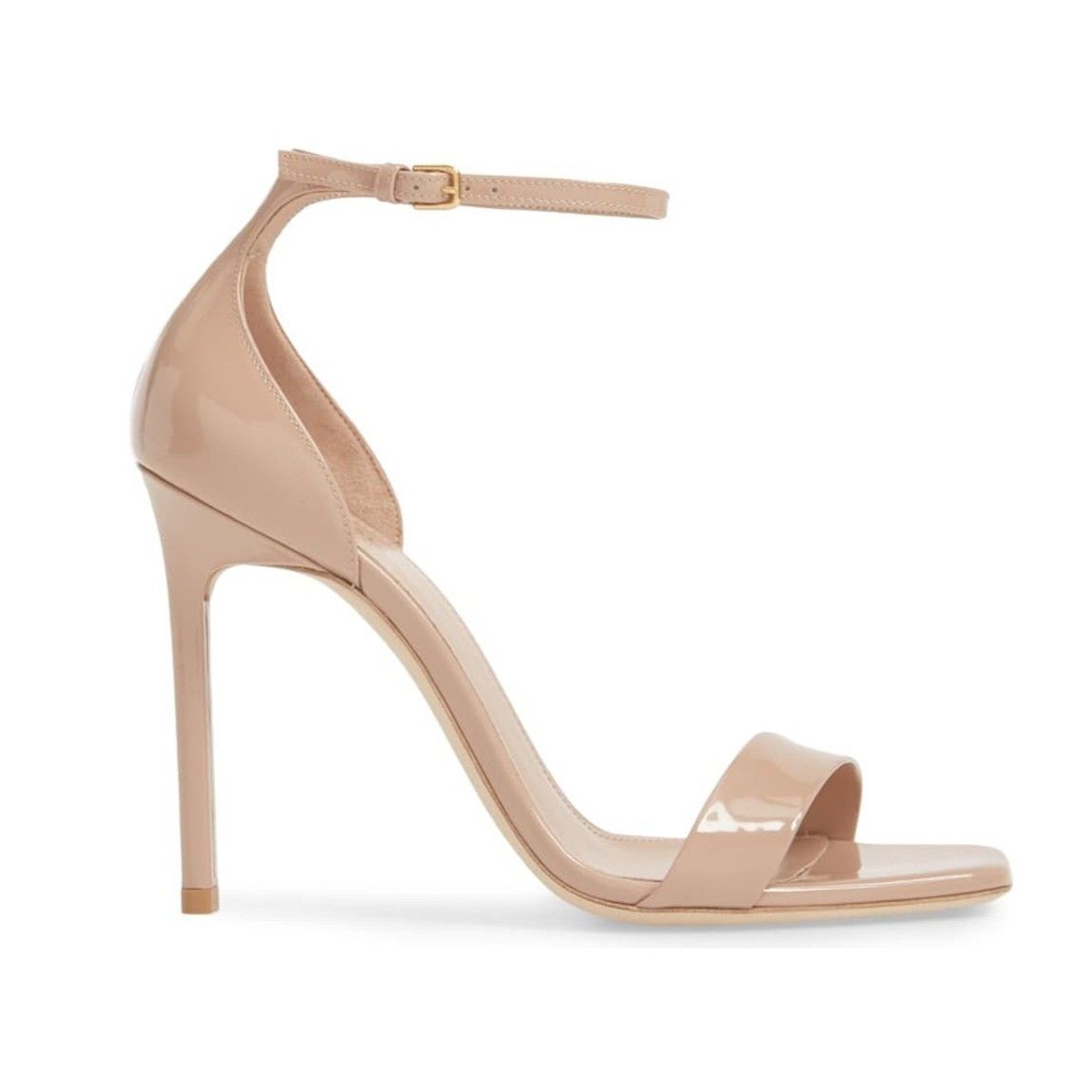 Saint Laurent Paris Amber Ankle Strap Sandal in Nude Rose Color in US 10 / EU 40 Size US 10 / IT 40 - 3 Thumbnail