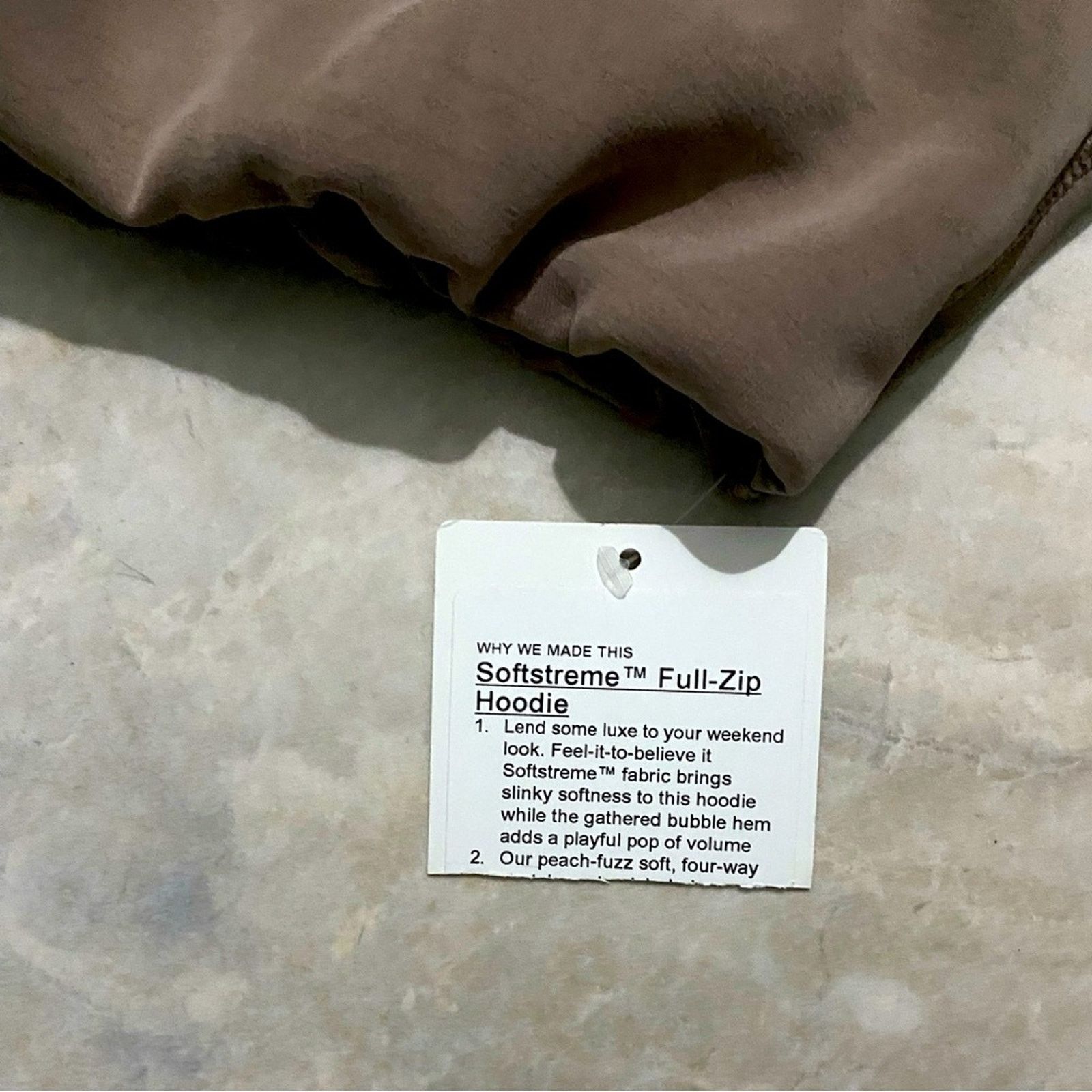 Lululemon NWT Lululemon Softstreme Full-Zip Hoodie Size M / US 6-8 / IT 42-44 - 7 Thumbnail