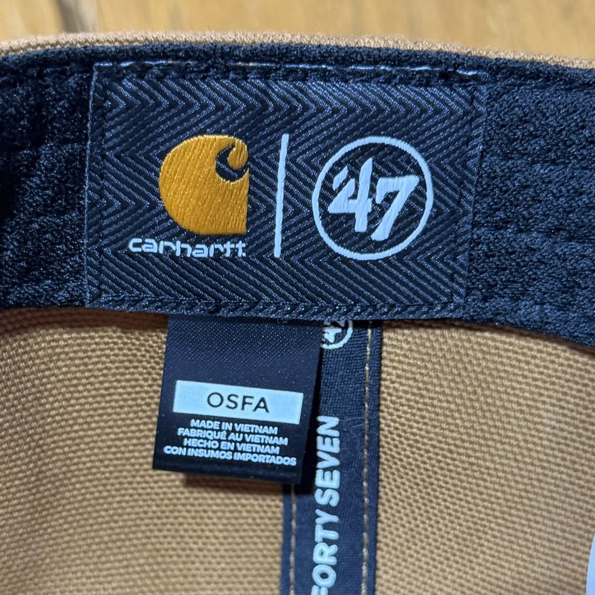 47 Brand × Carhartt Chicago Cubs Carhartt x '47 Hitch Snapback Hat Logo MLB NEW Size ONE SIZE - 8 Thumbnail