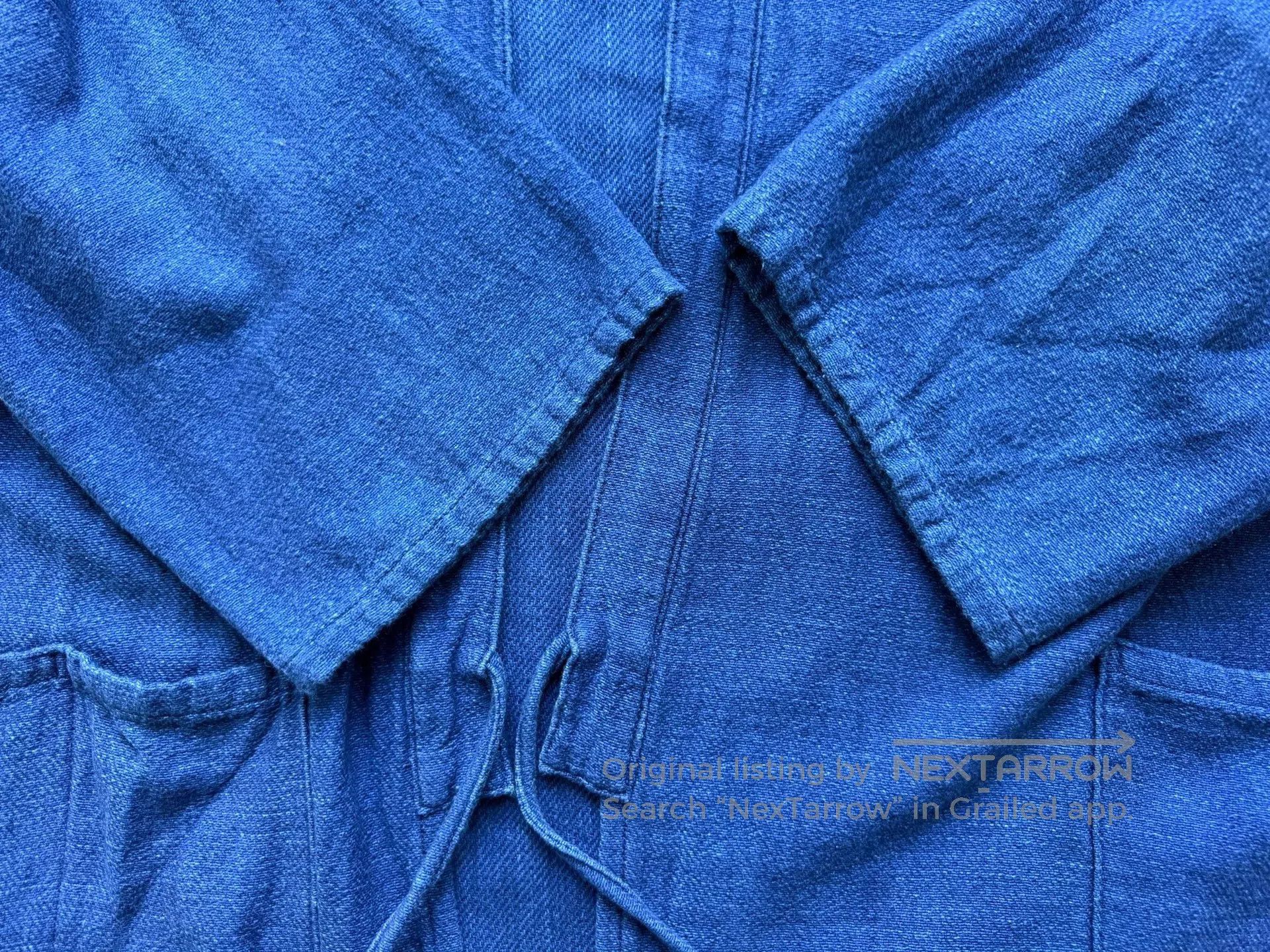 Orslow Orslow Takumi Indigo Dye Robe Cardigan. Size US M / EU 48-50 / 2 - 7 Thumbnail