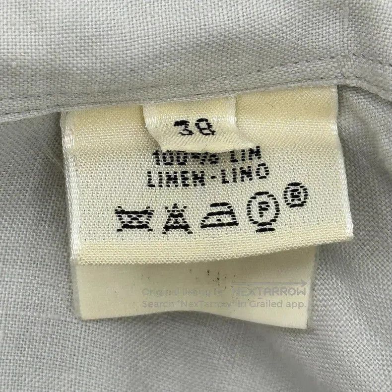 Hermes Hermes Long Sleeve Linen Shirt Size XS / US 0-2 / IT 36-38 - 5 Thumbnail