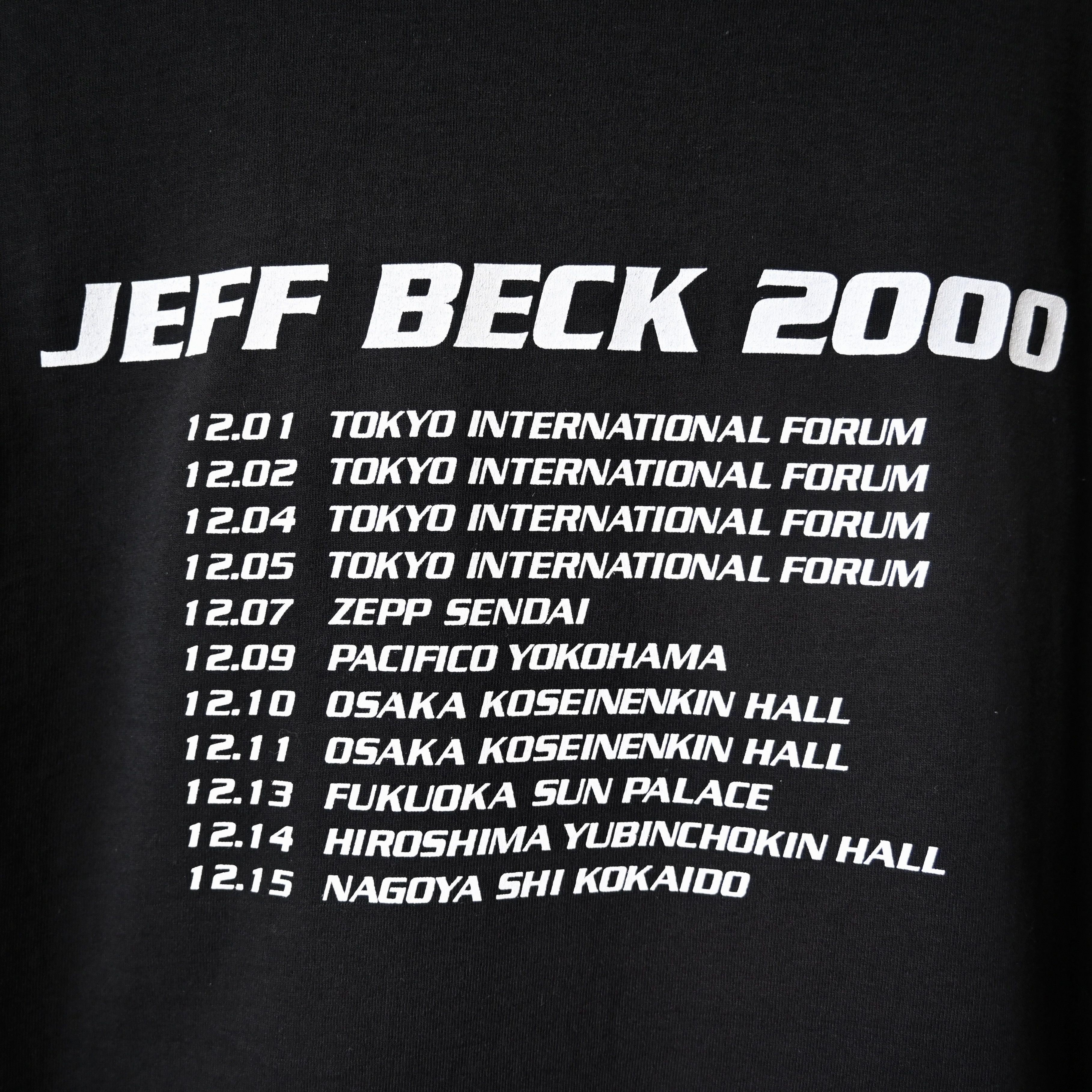 Vintage DEADSTOCK, 2000s JEFF BECK wired tour in Japan t-shirt Size US L / EU 52-54 / 3 - 4 Thumbnail