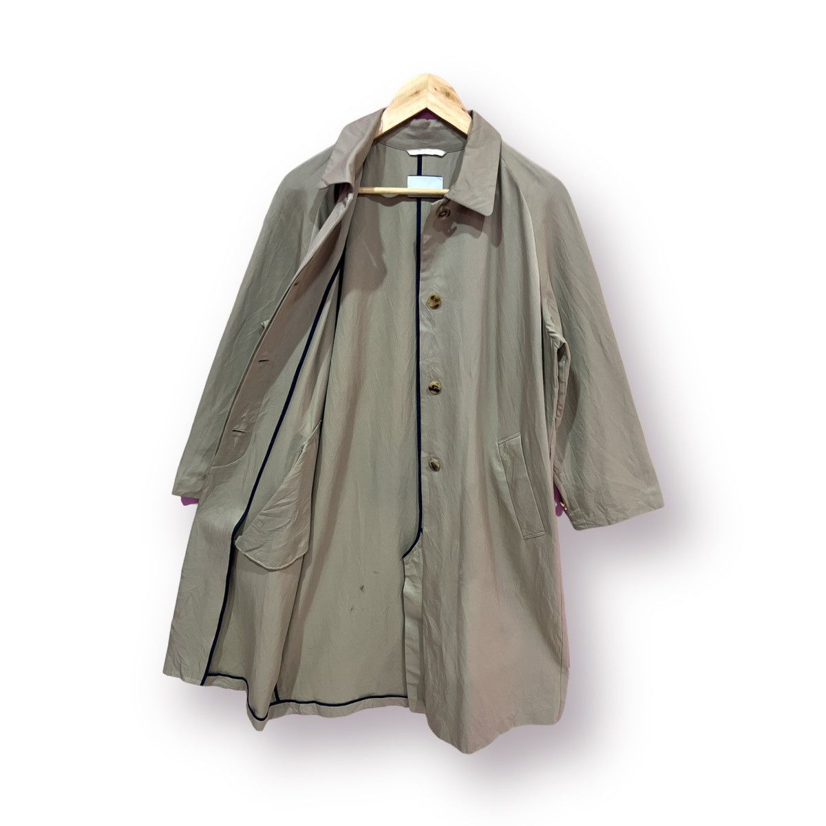 ABAHOUSE Abahouse Devinette hidden button long coat Size US M / EU 48-50 / 2 - 4 Thumbnail