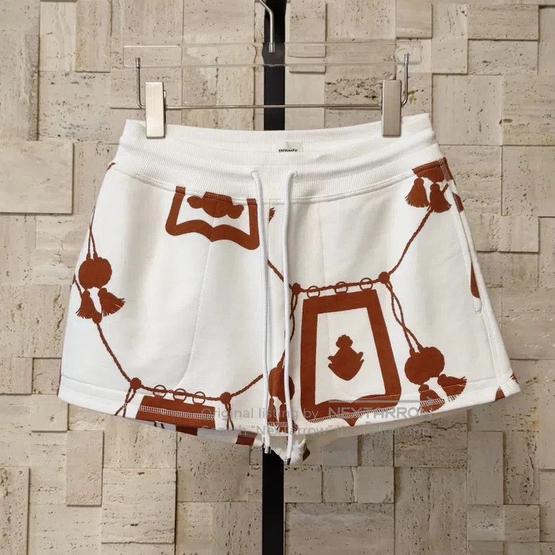 Hermes Hermes Printed Shorts Size 24" / US 00 / IT 34 - 6 Thumbnail