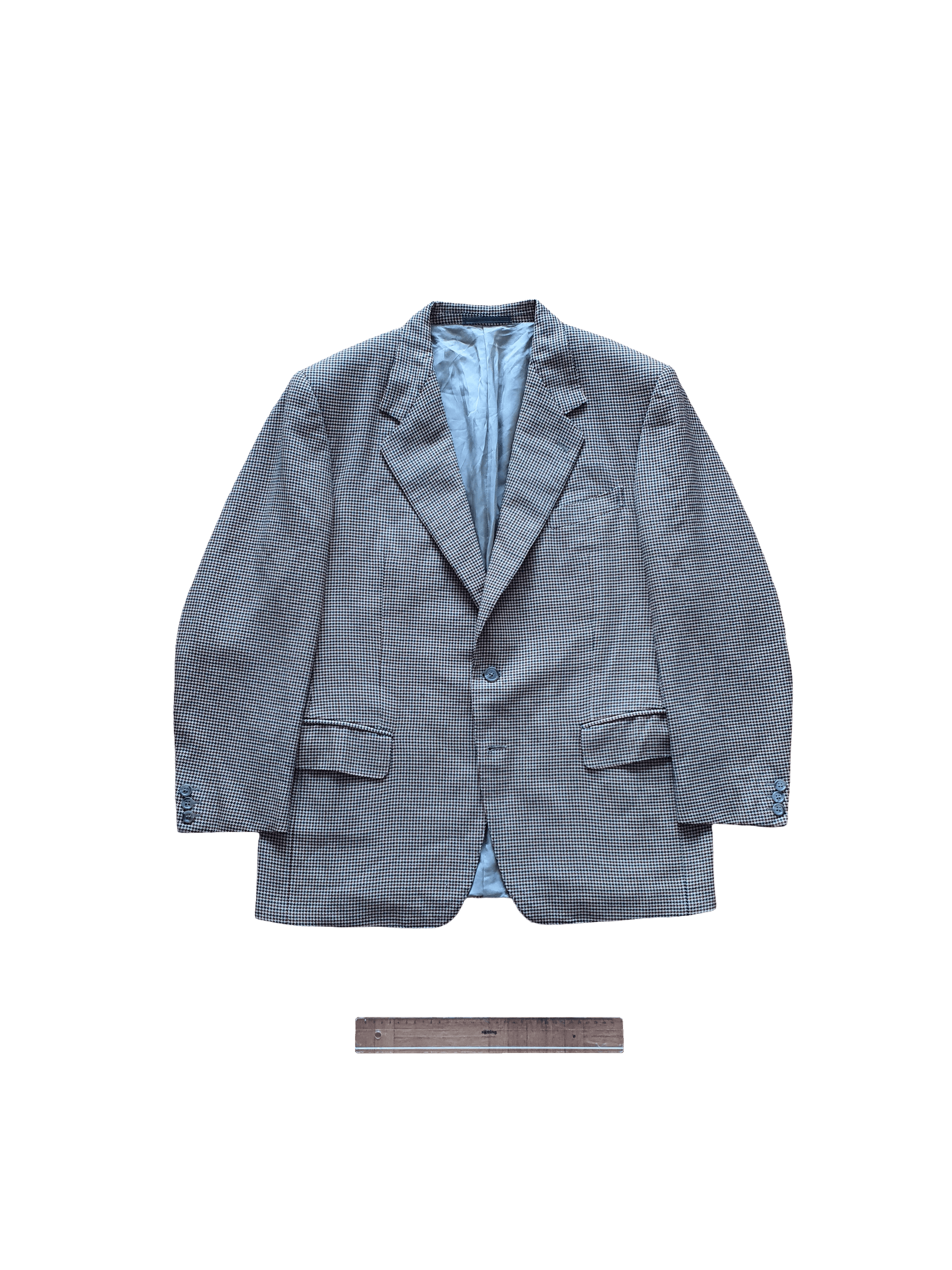 Ermenegildo Zegna Vintage Sports Coat Suit Jacket - Nailhead Pattern Size 46R - 1 Thumbnail