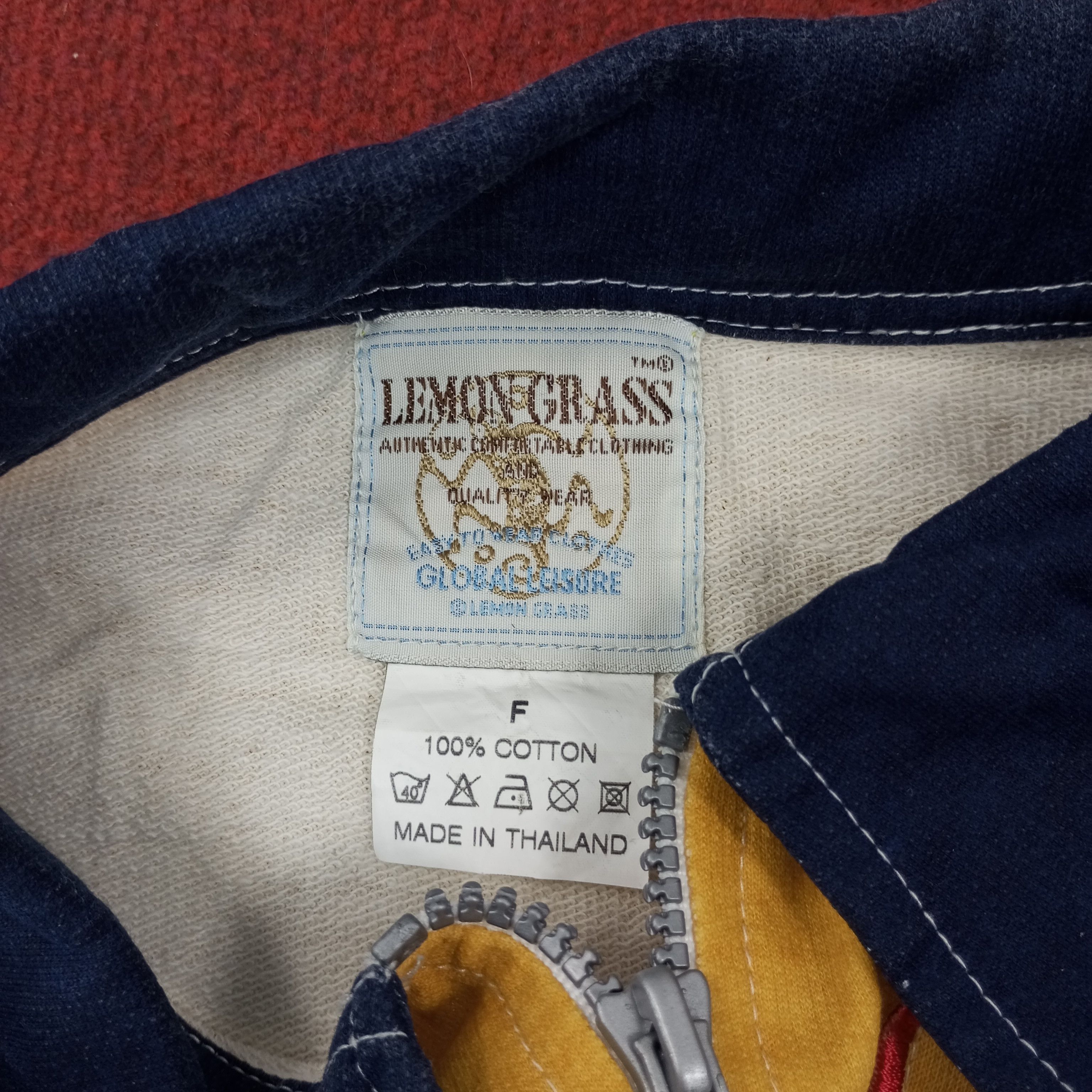 Vintage Lemon Grass Urban Speed 2000 Half Zipper Sweatshirt c222n16 Size US XL / EU 56 / 4 - 5 Thumbnail