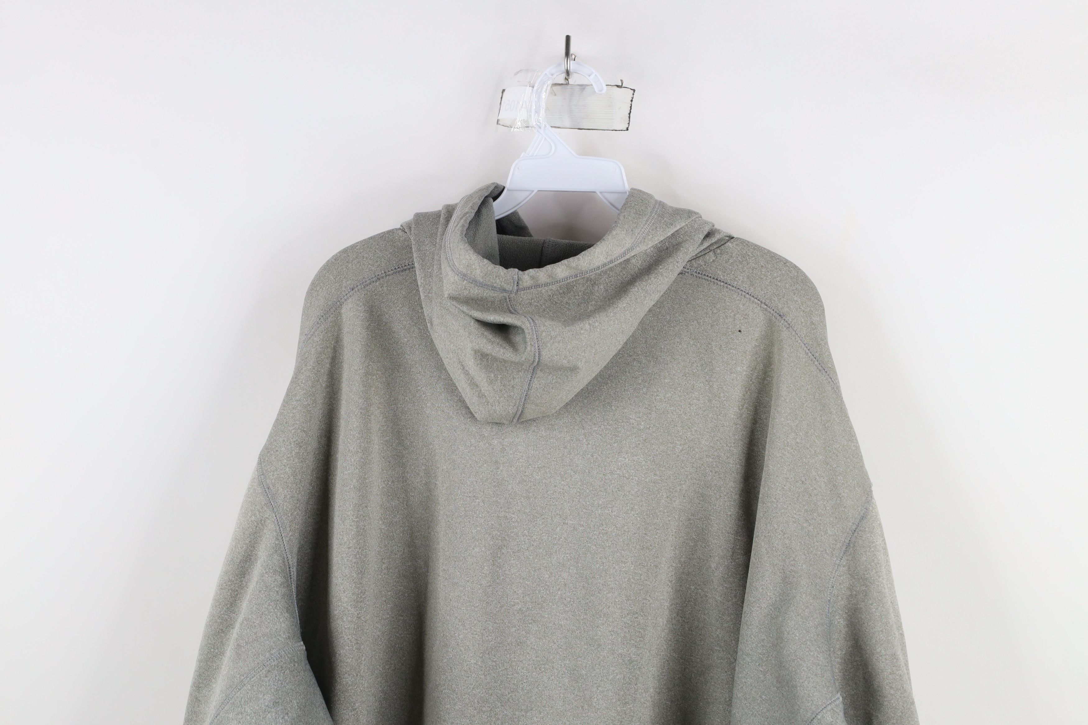 Nike × Vintage Nike Cropped Detroit Lions Football Hoodie Sweatshirt Gray Size 3XL / US 20-22 - 13 Thumbnail