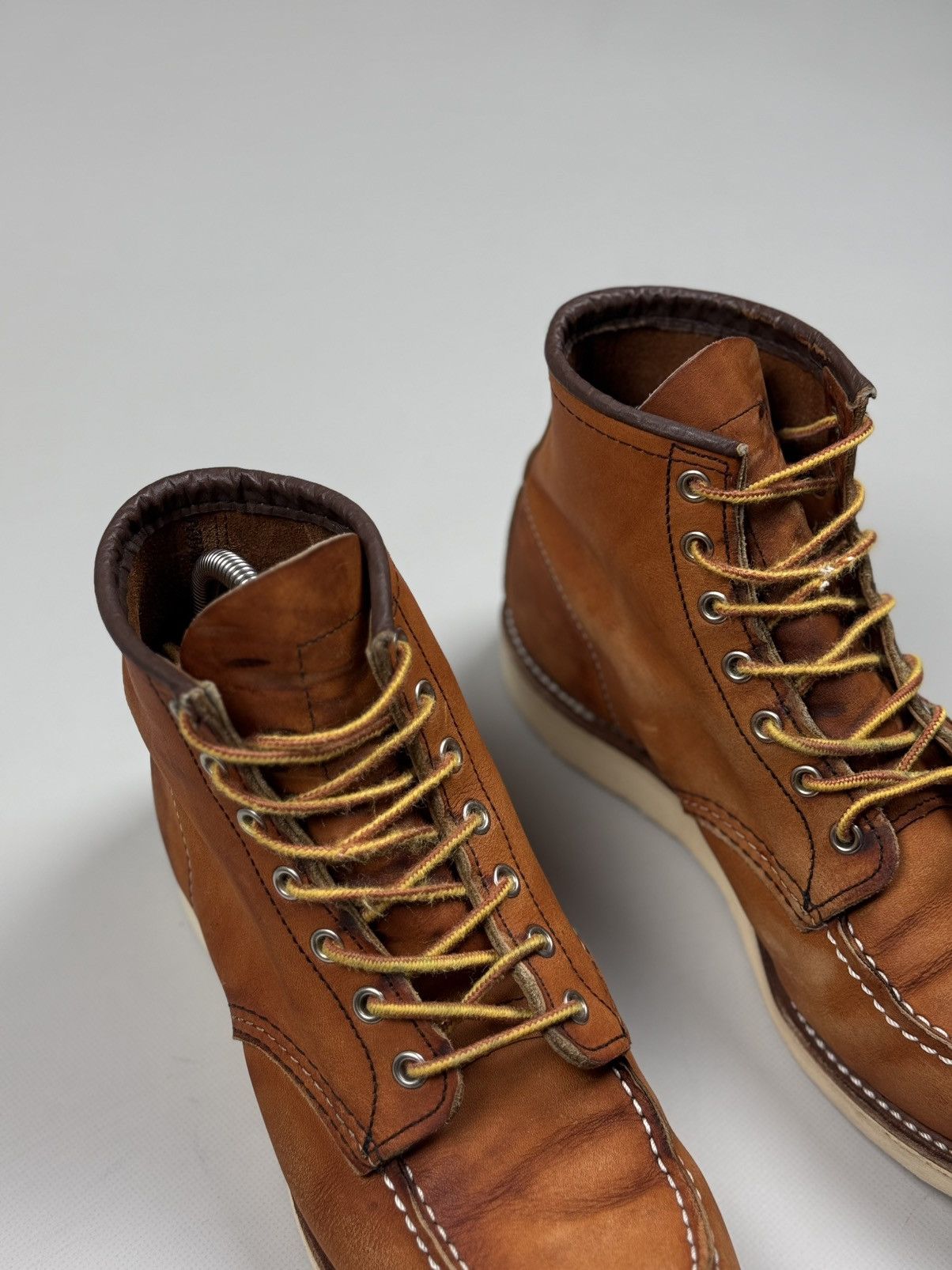 Red Wing Red Wing Shoes Vintage Leather Moc Toe Boots Size US 8.5 Size US 8.5 / EU 41-42 - 5 Thumbnail