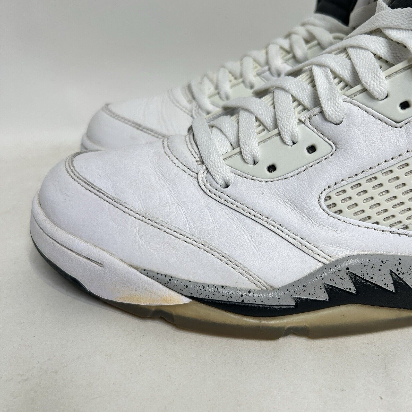 Jordan Brand Nike Shoes Air Jordan 5 Retro “White Cement” 2024 Size US 13 / EU 46 - 8 Thumbnail