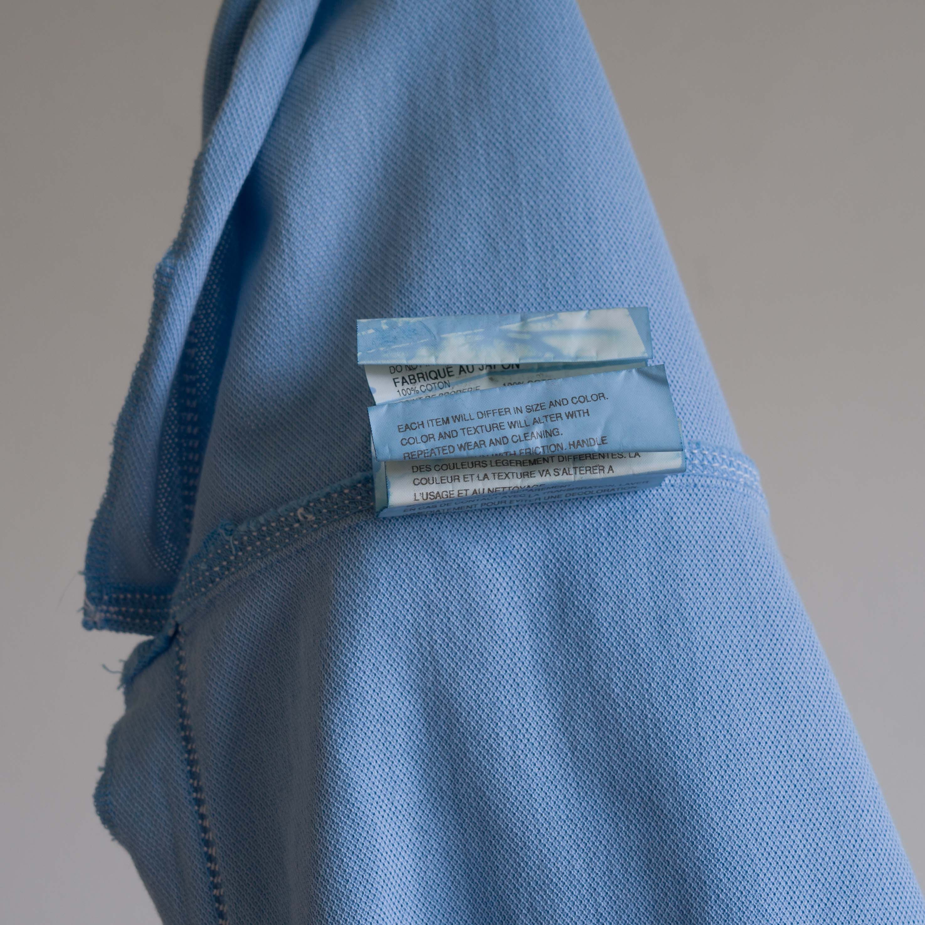 Junya Watanabe × Lacoste SS2006 JUNYA WATANABE MAN x LACOSTE RECONSTRUCTED POLO SHIRT Size US L / EU 52-54 / 3 - 7 Thumbnail