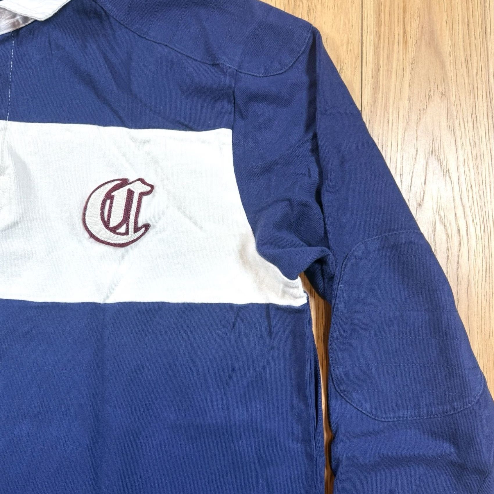 Ralph Lauren VTG Ralph Lauren Rugby Polo Shirt Mens Large Long Sleeve Crest Stitched Multicolor Shirt Size US L / EU 52-54 / 3 - 4 Thumbnail