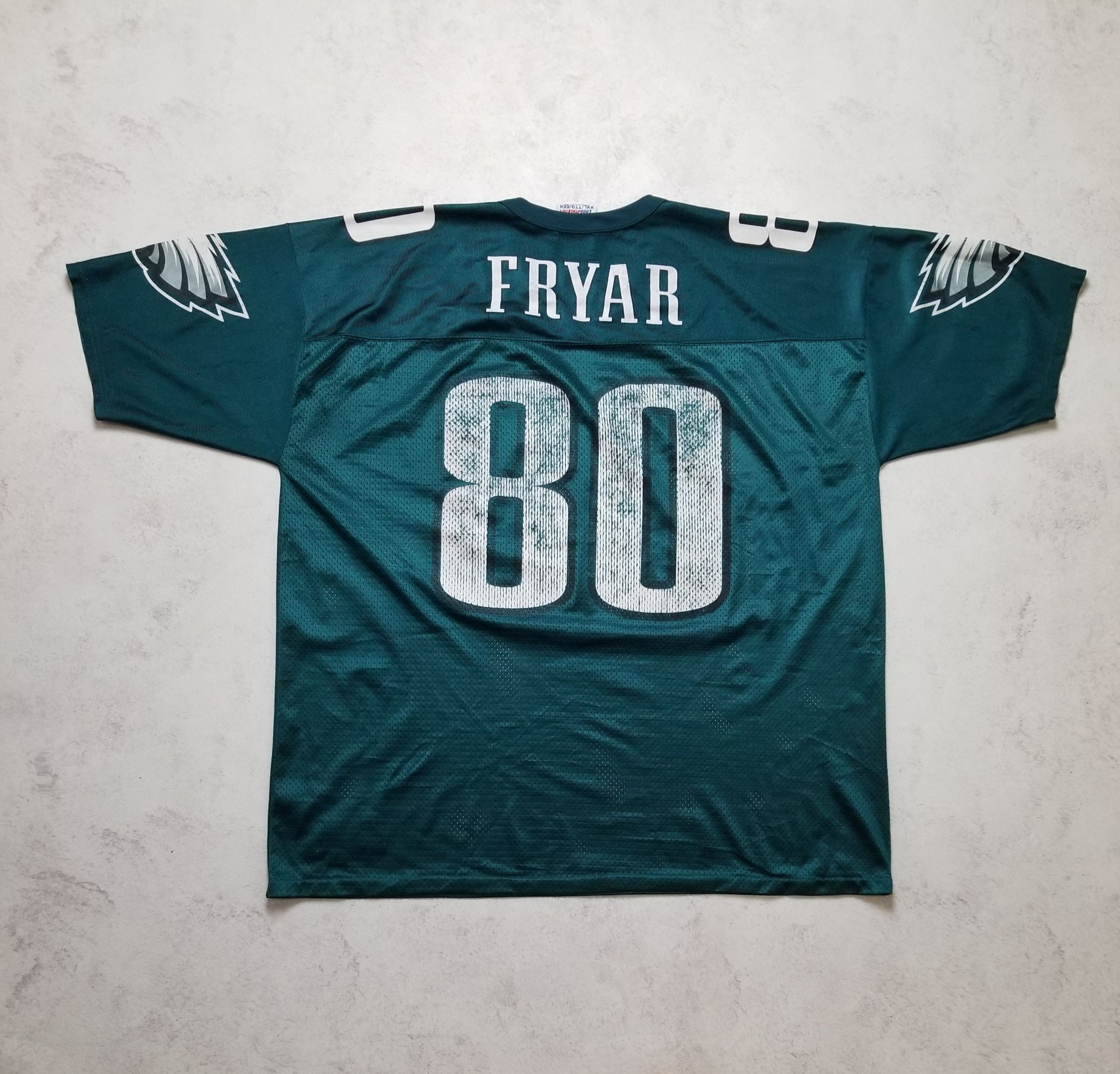 Logo Athletic VTG 90’s Irving Fryer #80 Philadelphia Eagles NFL Jersey Size US XXL / EU 58 / 5 - 3 Thumbnail