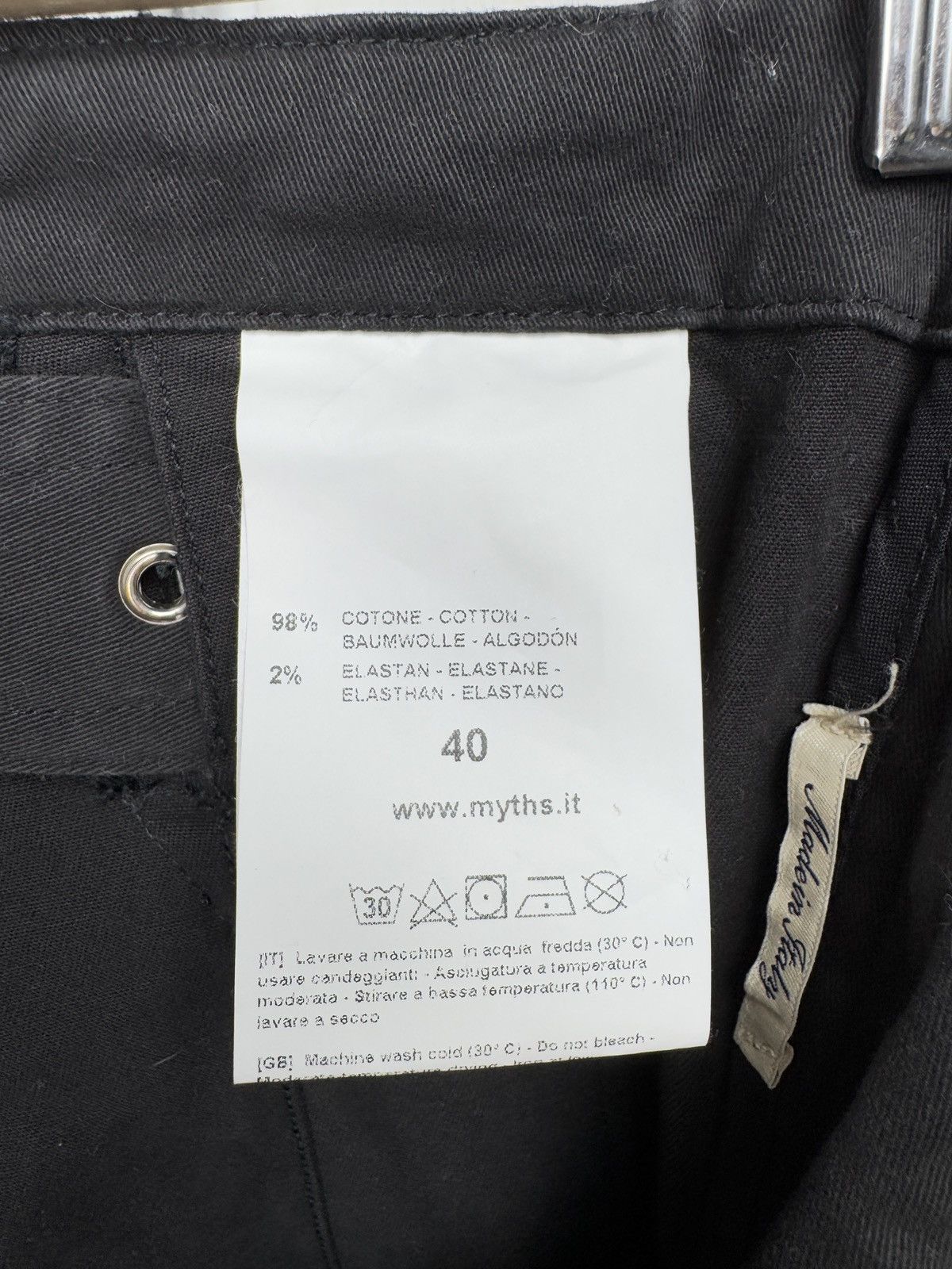 Other Myths Baggy Wide Japanese Style Belted Cotton pants size 40 Size 27" / US 4 / IT 40 - 12 Thumbnail