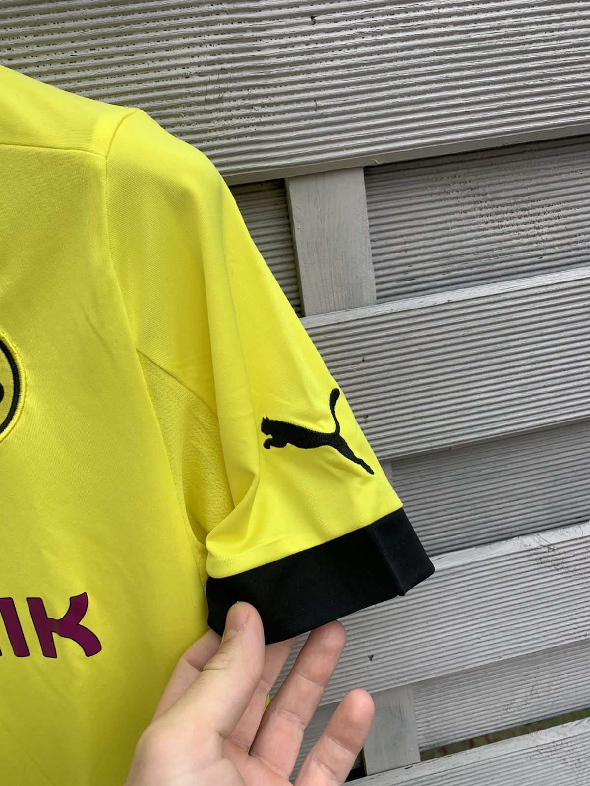 Puma Vintage Retro Puma Borussia Dortmund M. Götze 10 Jersey Size US S / EU 44-46 / 1 - 5 Thumbnail