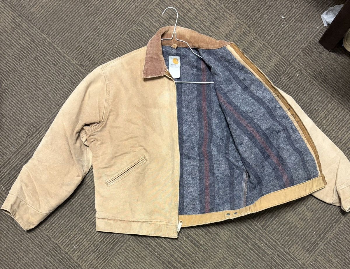 Carhartt Vintage 90s Carhartt Detroit Jacket Size US XL / EU 56 / 4 - 4 Thumbnail