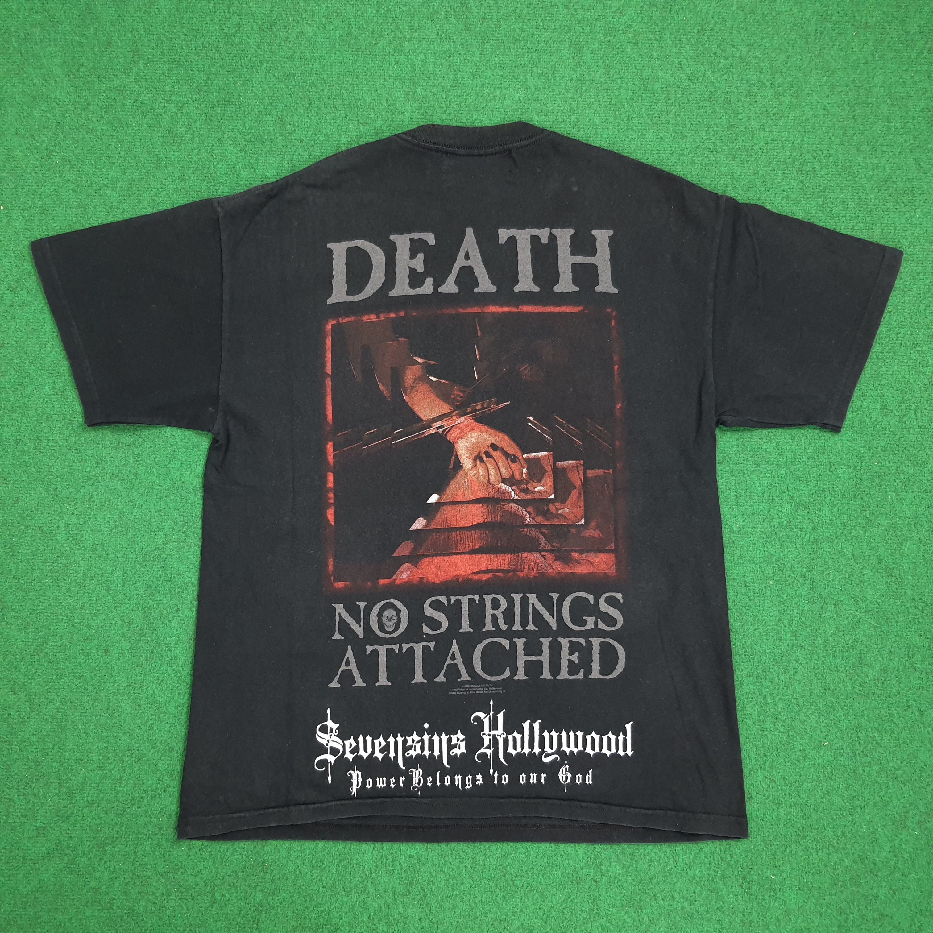 Band Tees × Vintage Vintage Cradle of Filth America Rock Band T-shirt Size US L / EU 52-54 / 3 - 3 Thumbnail