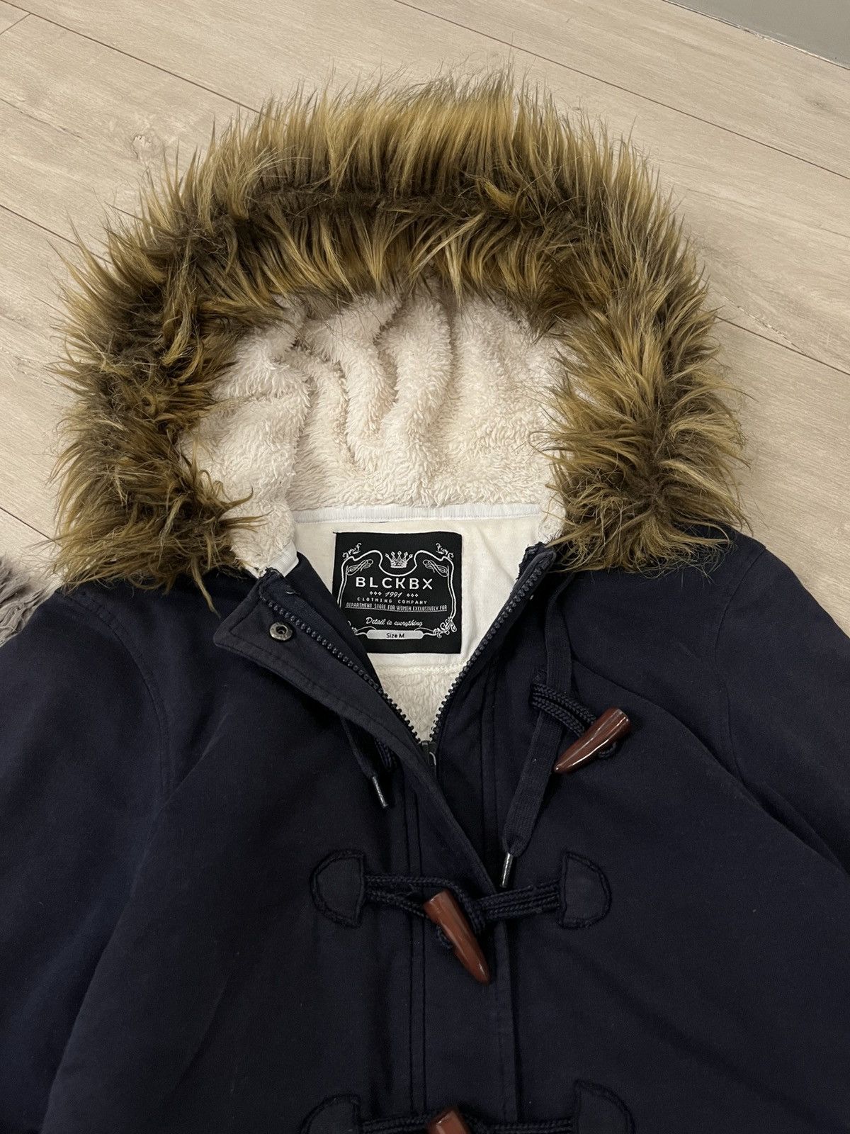 If Six Was Nine 🔥00's Abercrombie & Fitch Style Faux Fur Zip Hoodie Jacket Size US S / EU 44-46 / 1 - 6 Thumbnail
