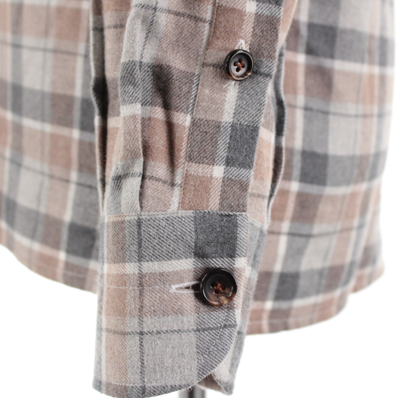 Luciano Barbera Luciano Barbera Overshirt Size M US In Gray Cotton Size US M / EU 48-50 / 2 - 3 Thumbnail
