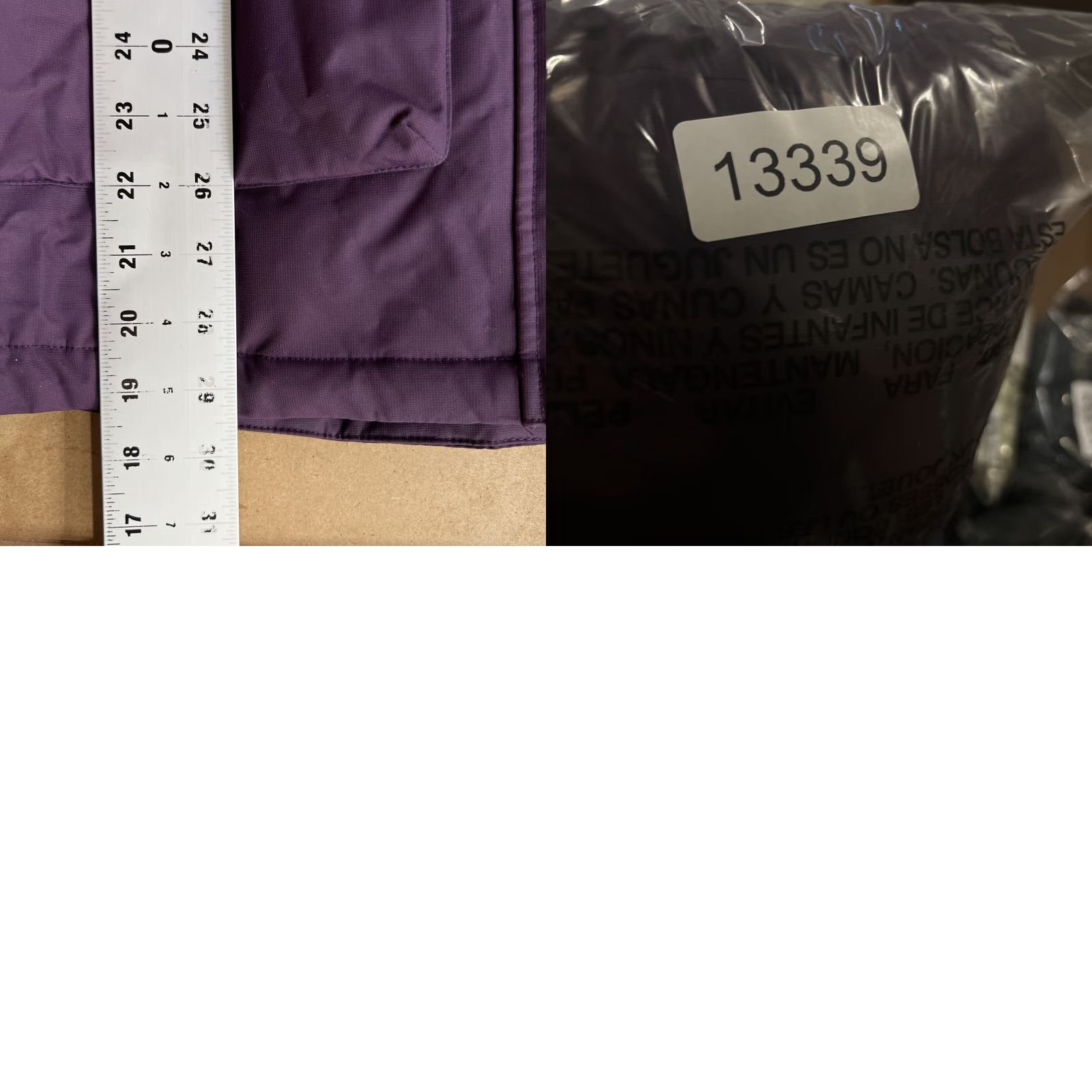 Eddie Bauer Eddie Bauer Womens PS Full Zip Goose Down Purple Softshell Jacket Size S / US 4 / IT 40 - 8 Thumbnail