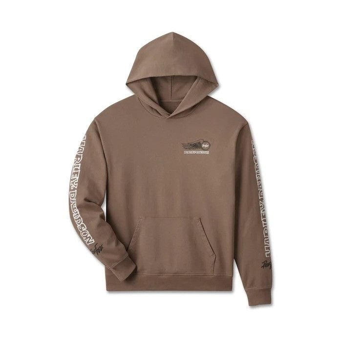 Harley Davidson NWT HARLEY DAVIDSON WILLIE G WINGED PULLOVER HOODIE SZ LARGE Size US L / EU 52-54 / 3 - 1 Thumbnail