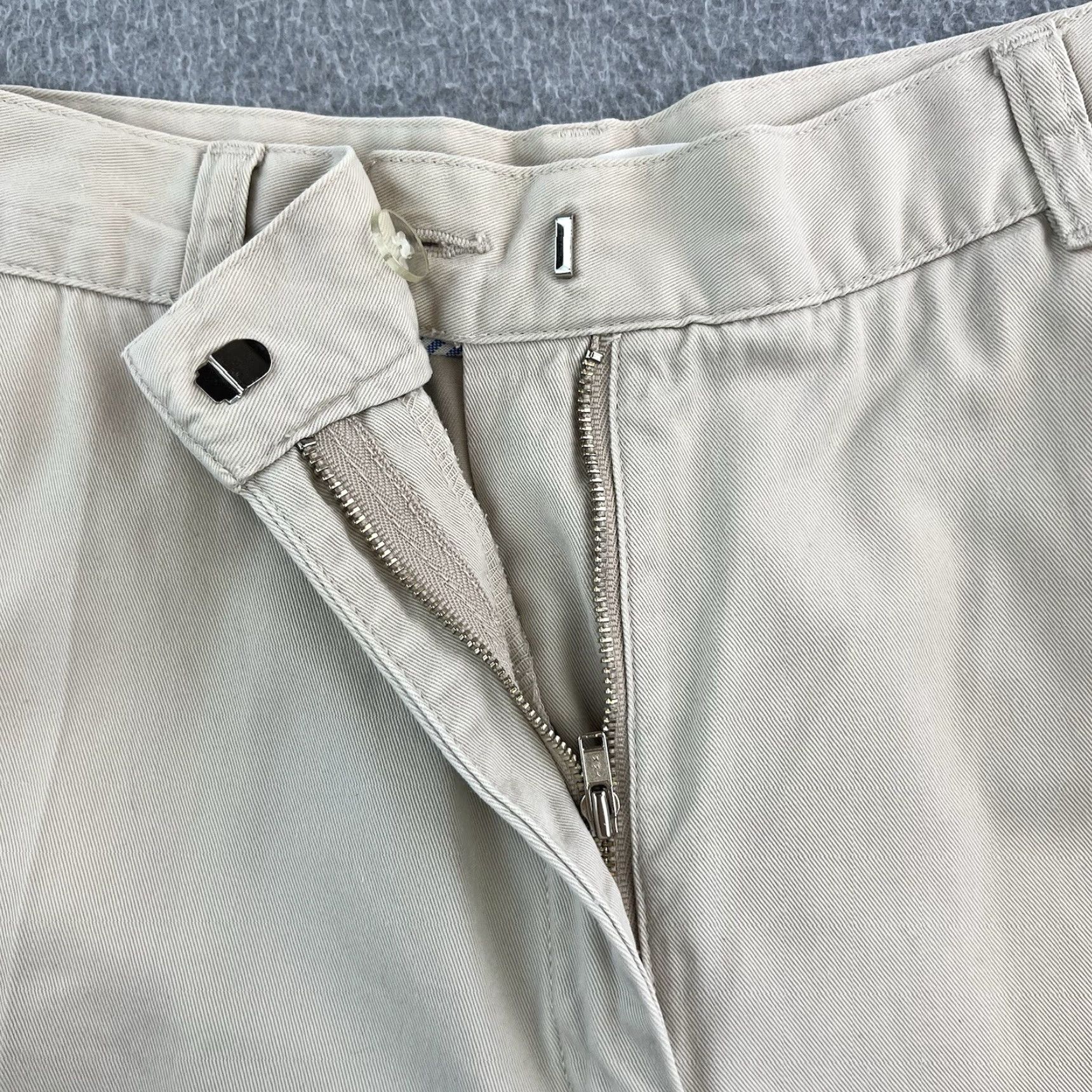 Tommy Hilfiger Tommy Hilfiger Pants Womens 12 Beige Straight Leg Casual Preppy Ladies Size 34" / US 12 / IT 48 - 5 Thumbnail