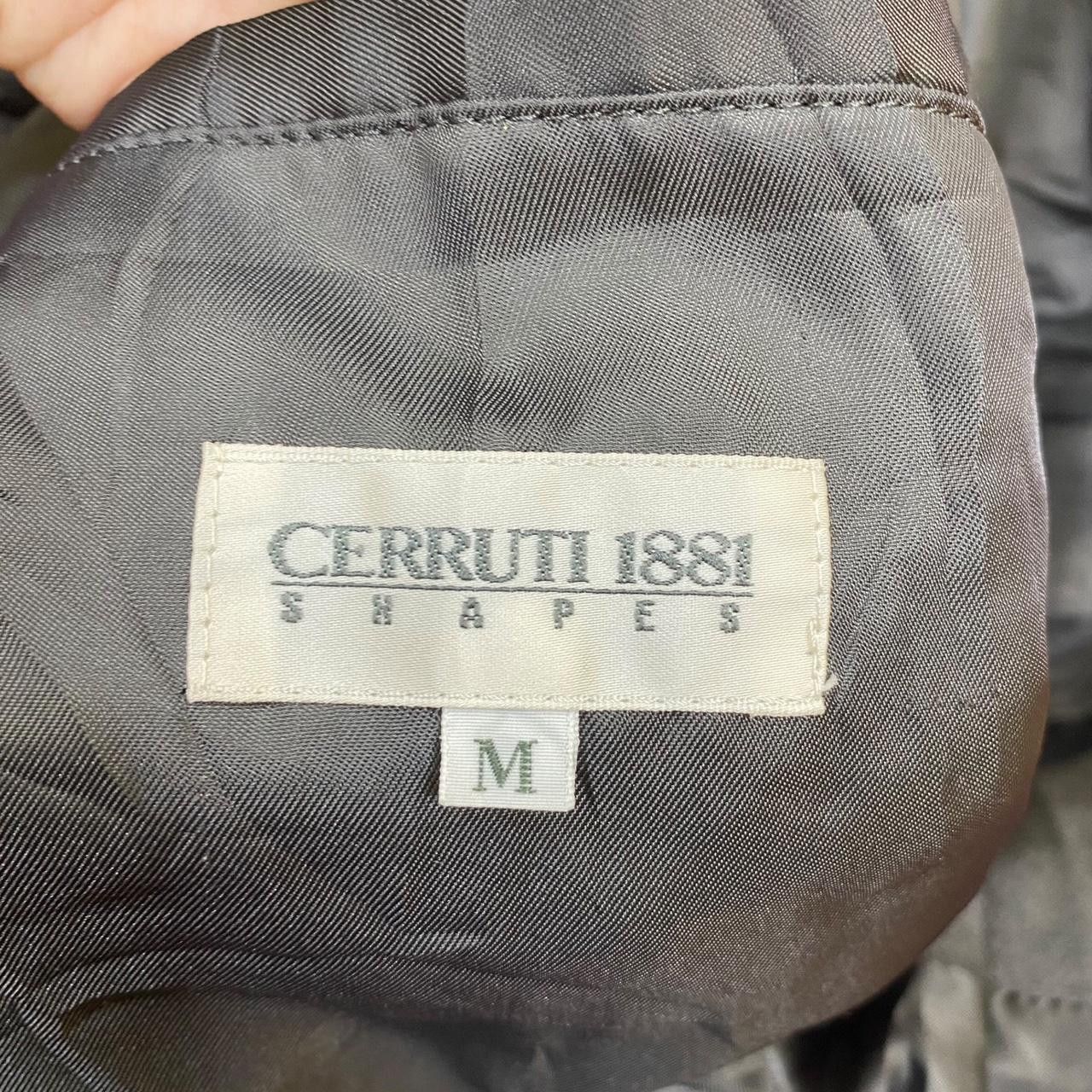 Cerruti 1881 Vintage 90’ CERRUTI 1881 SHAPES Collection Coat Jacket Size M / US 6-8 / IT 42-44 - 5 Thumbnail