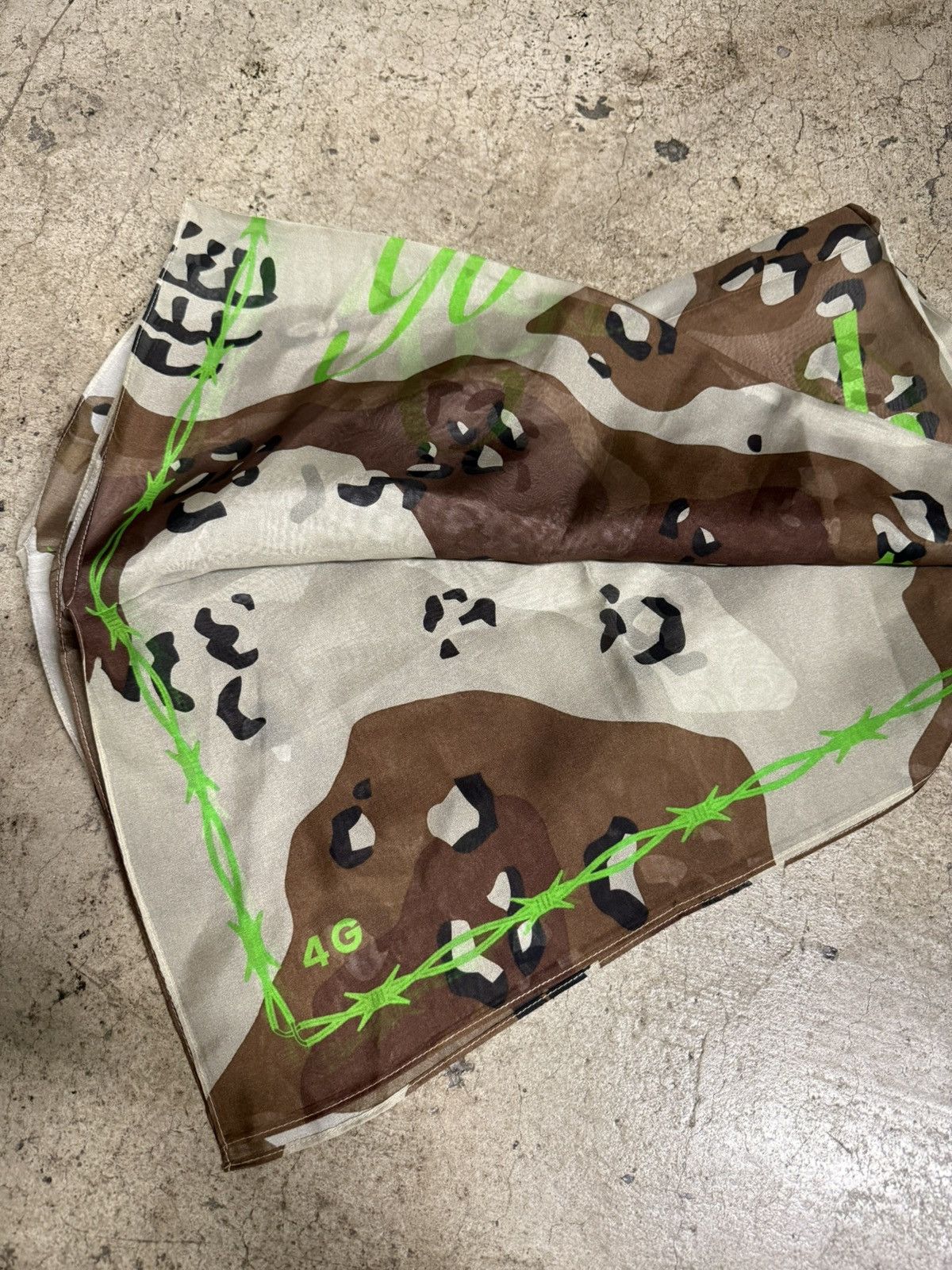 4GSELLER 4GSELLER Desert Camo Silk Bandana Size ONE SIZE - 2 Thumbnail