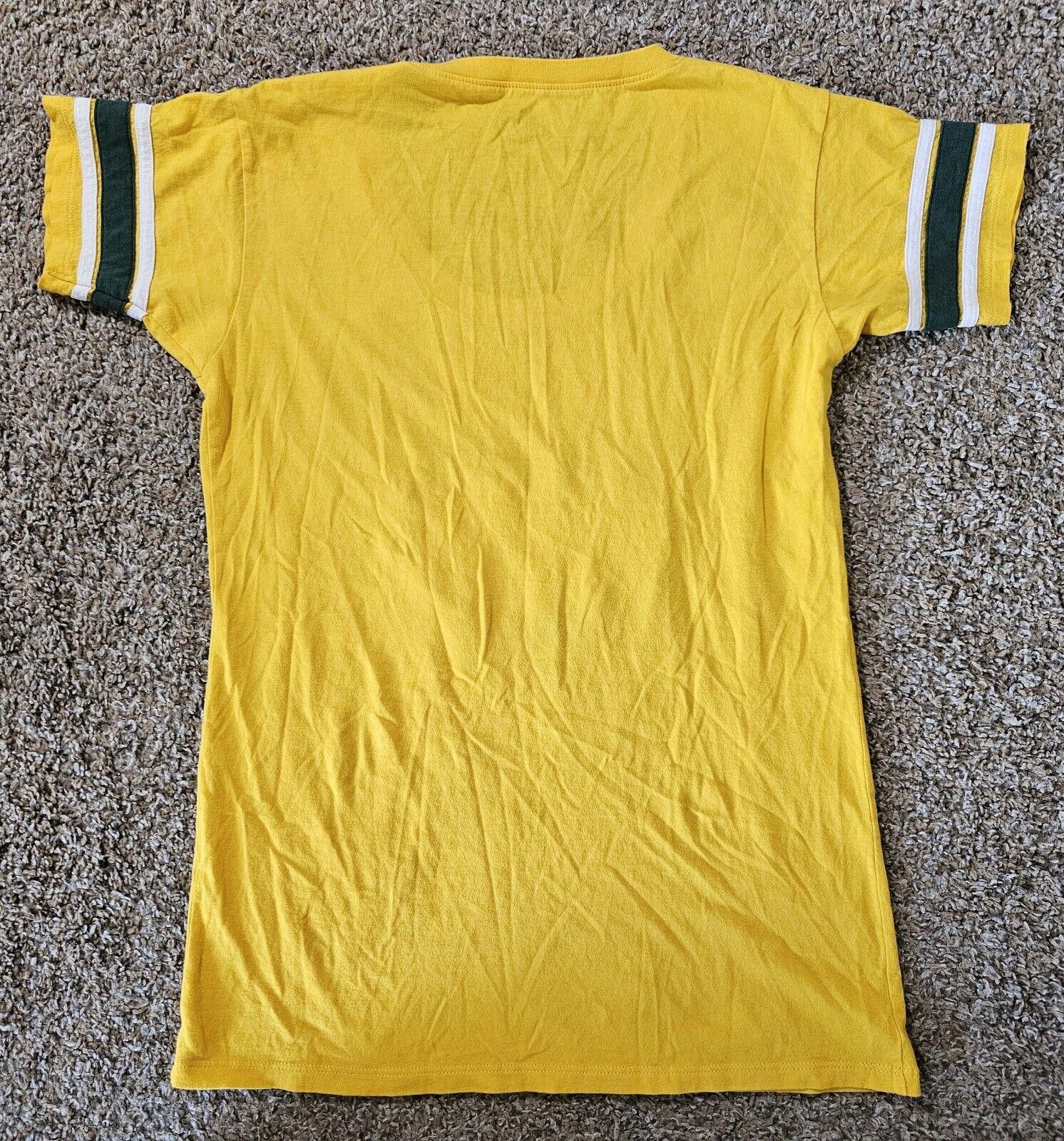 47 Brand 47 Brand Yellow NFL Green Bay Packers Football Tee Women’s L Size ONE SIZE - 6 Thumbnail