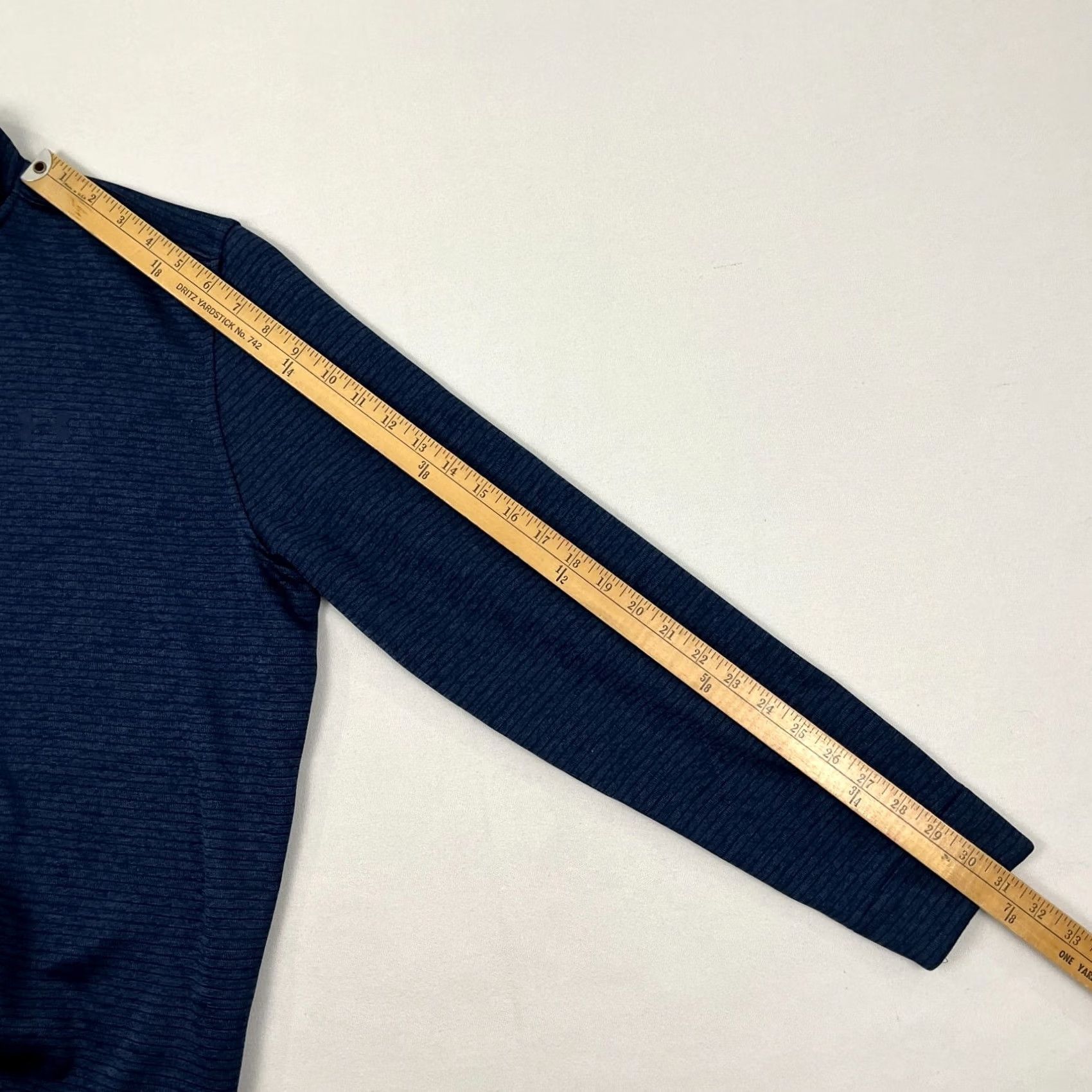 Under Armour Under Armour Storm Pullover Mens L Blue Quarter Zip Golf Performance Stretch L/S Jacket Size US L / EU 52-54 / 3 - 7 Thumbnail