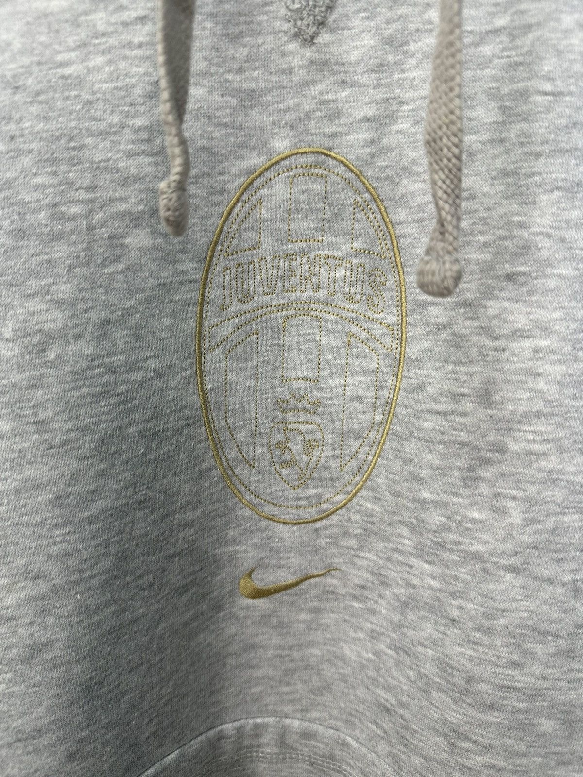 Nike Nike Juventus Center Logo Distressed Hoodie Z316 Size US M / EU 48-50 / 2 - 4 Thumbnail