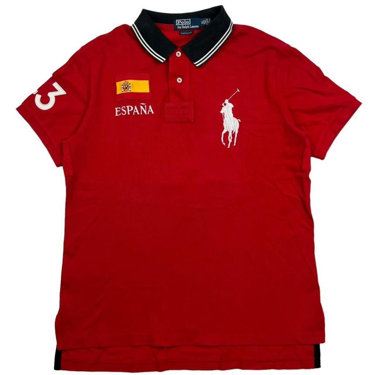 Polo Ralph Lauren Polo By Ralph Lauren Espana Spain Polo Shirt - Extra Large Size US XL / EU 56 / 4 - 1 Thumbnail