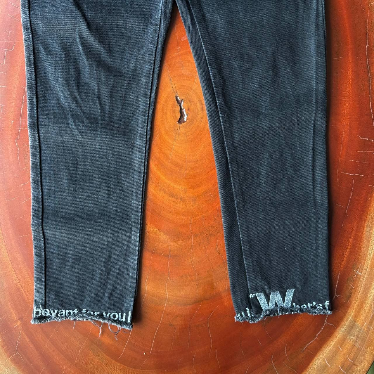 Maison Margiela Maison Martin Margiela Paris MM6 Black Denim Jeans Size US 29 - 4 Thumbnail